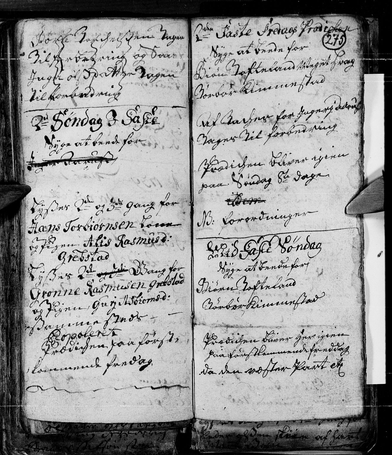 Søgne sokneprestkontor, AV/SAK-1111-0037/F/Fa/Fab/L0001: Parish register (official) no. A 1, 1716-1740, p. 275