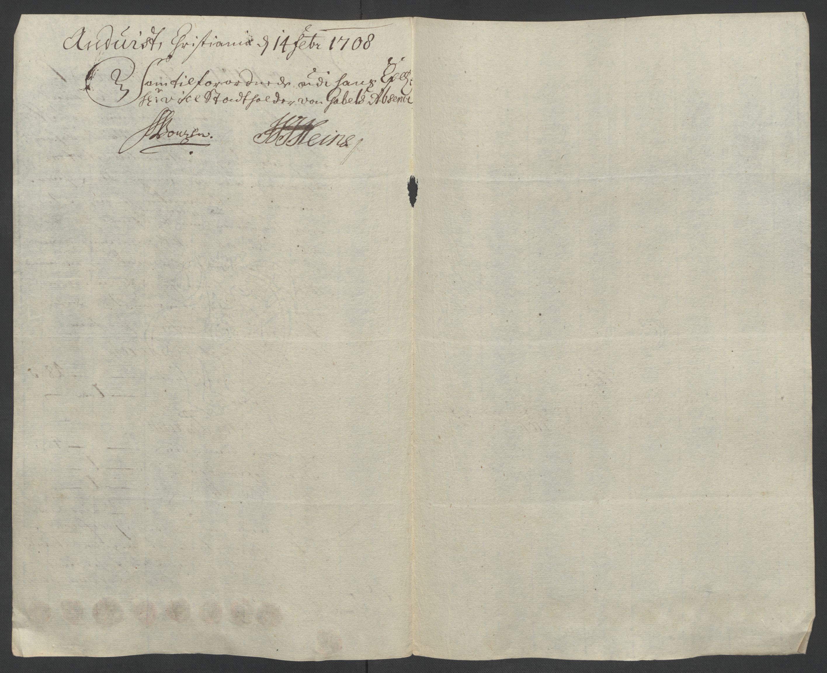 Rentekammeret inntil 1814, Reviderte regnskaper, Fogderegnskap, AV/RA-EA-4092/R10/L0447: Fogderegnskap Aker og Follo, 1707-1709, p. 126