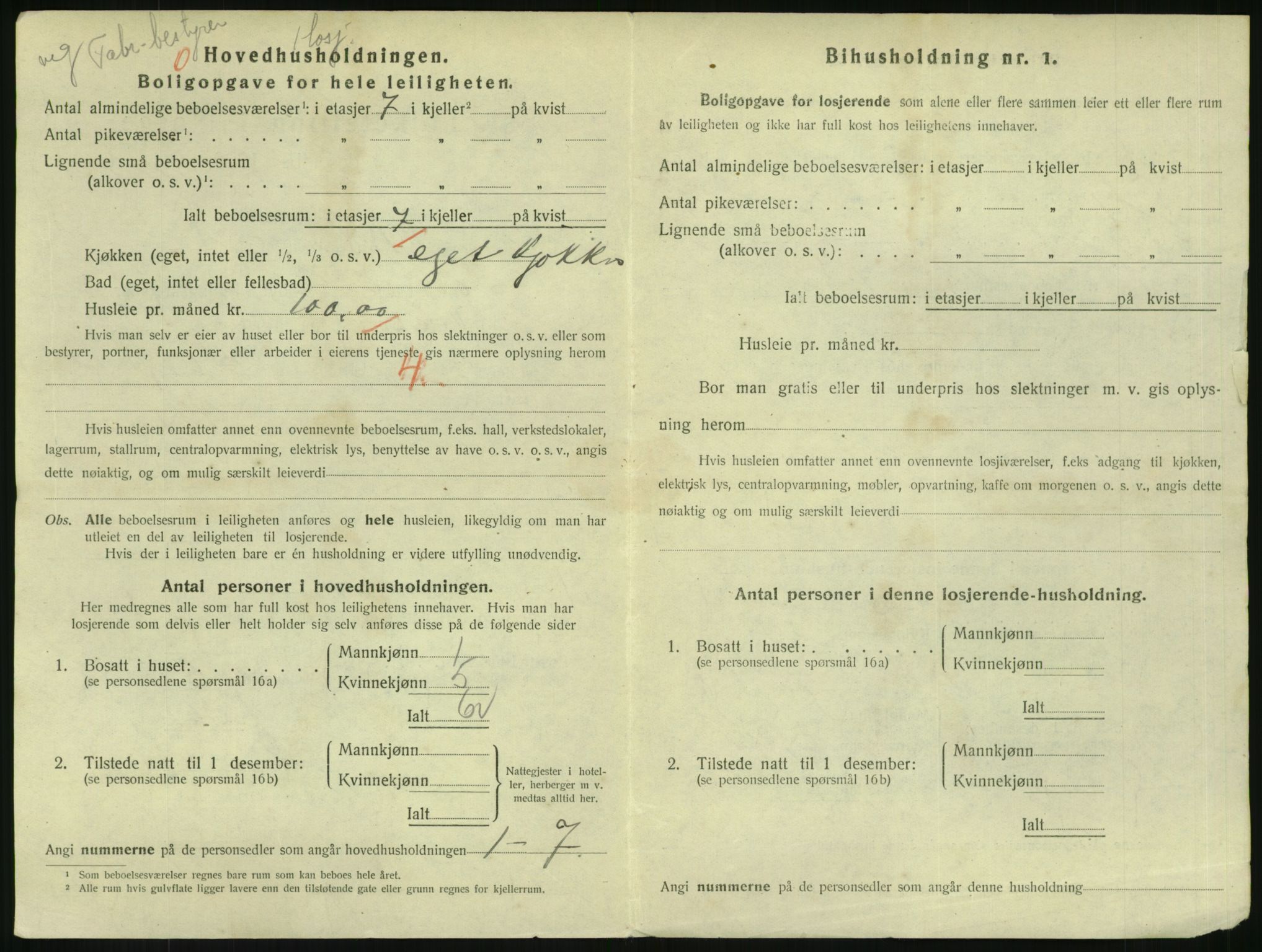 SAKO, 1920 census for Porsgrunn, 1920, p. 7104