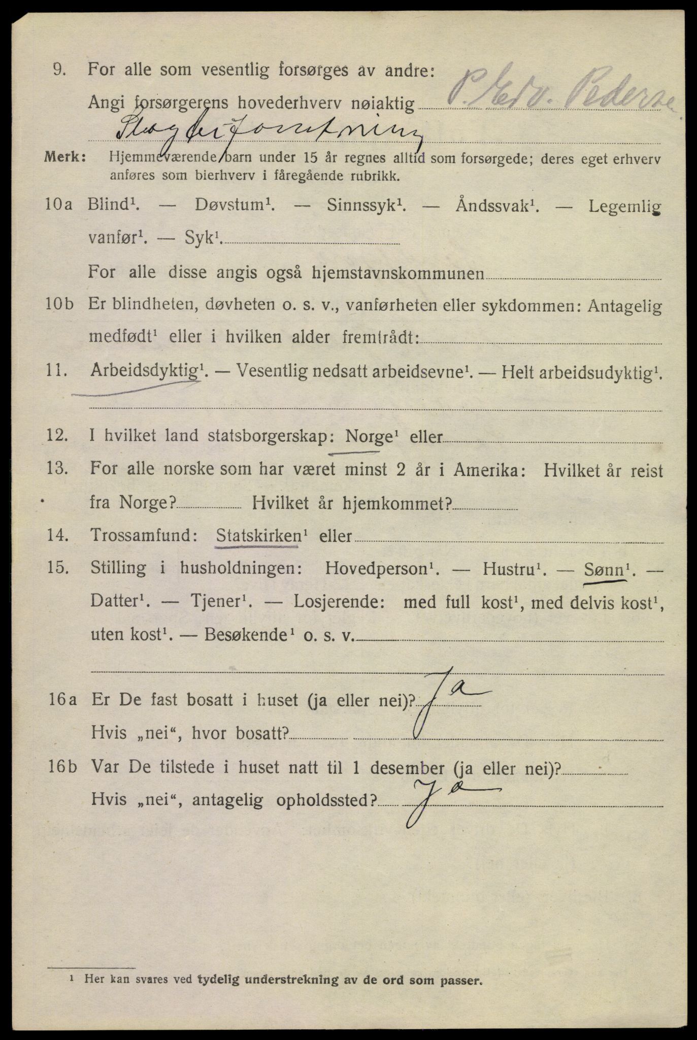 SAKO, 1920 census for Sandefjord, 1920, p. 8421