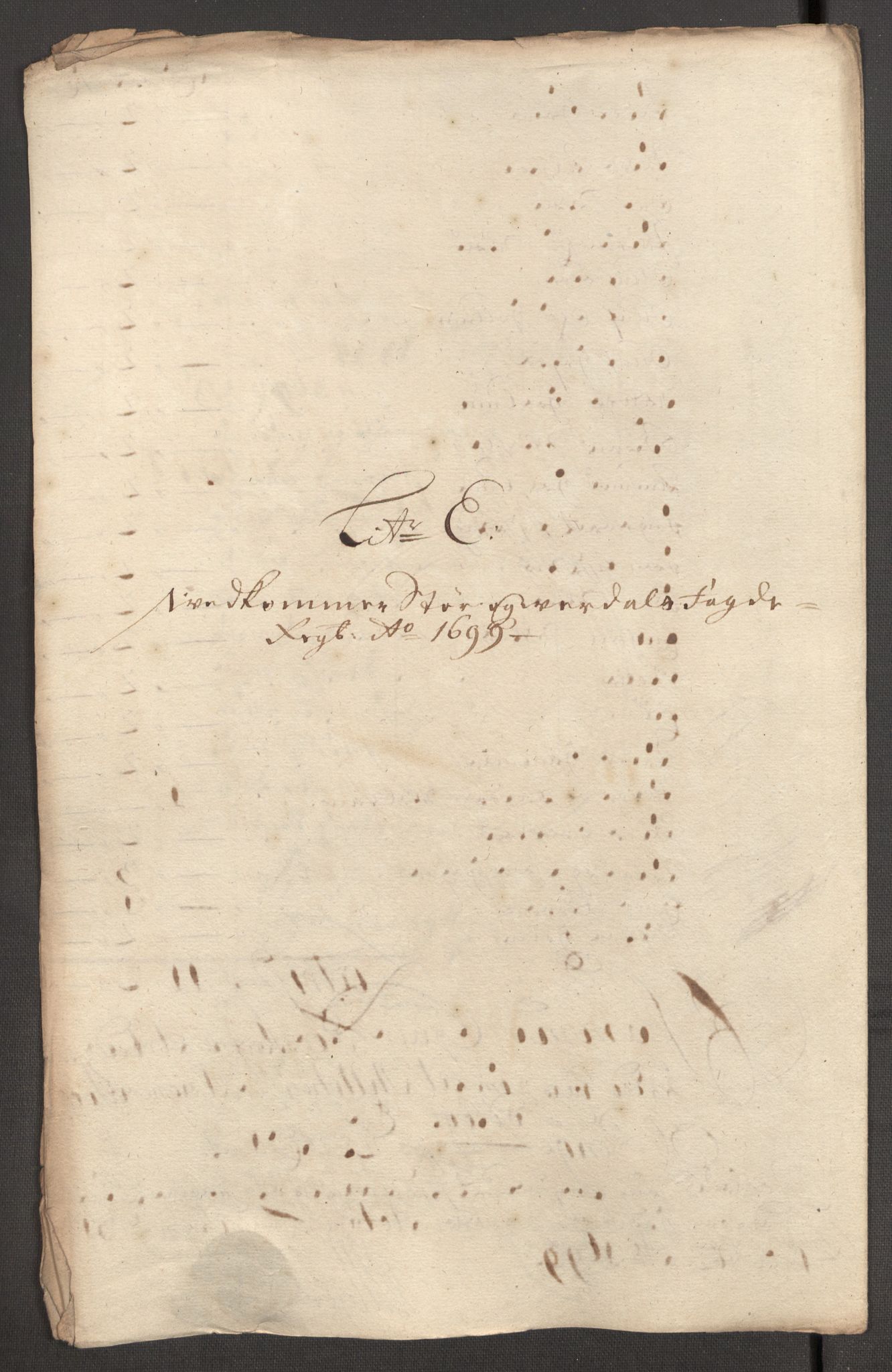 Rentekammeret inntil 1814, Reviderte regnskaper, Fogderegnskap, RA/EA-4092/R62/L4191: Fogderegnskap Stjørdal og Verdal, 1699, p. 143