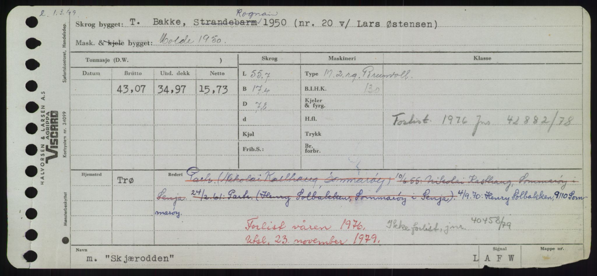 Sjøfartsdirektoratet med forløpere, Skipsmålingen, RA/S-1627/H/Hd/L0034: Fartøy, Sk-Slå, p. 211