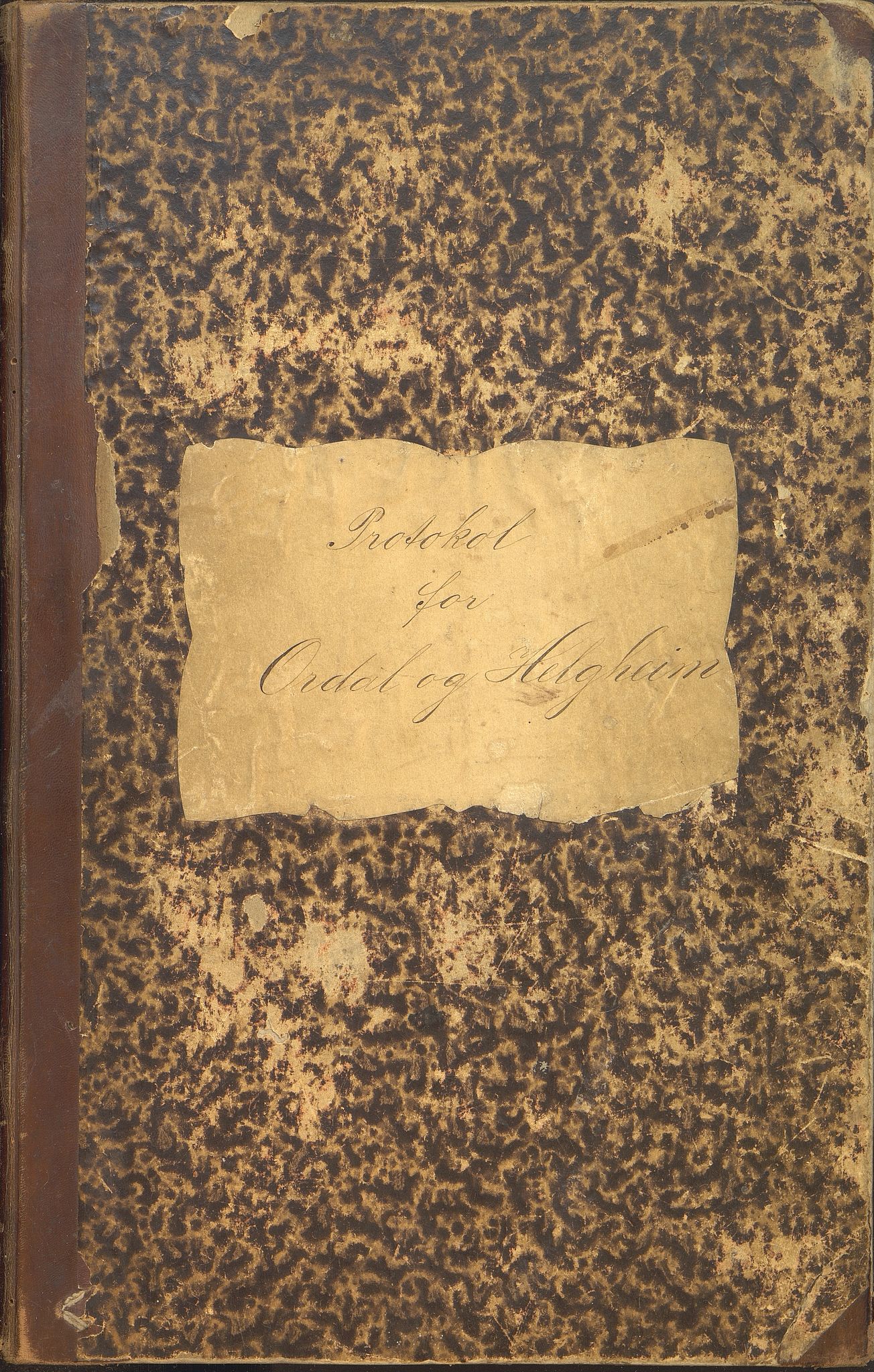 Jølster kommune. Helgheim skule, VLFK/K-14310.520.05/542/L0001: skuleprotokoll for Årdal skule og Helgheim skule, 1886-1903