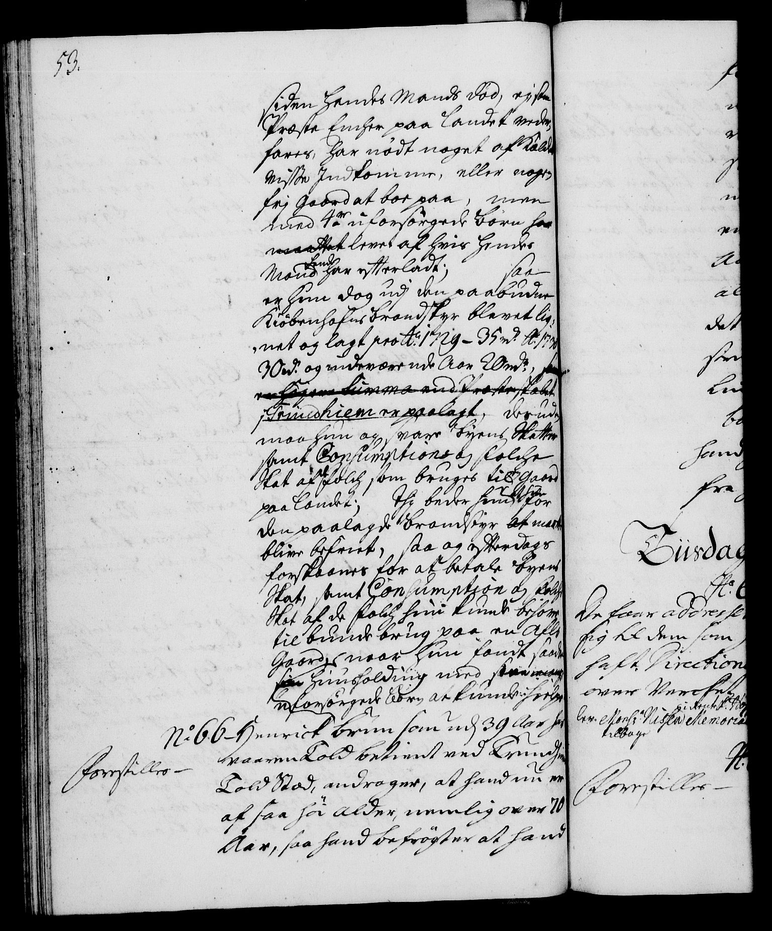 Rentekammeret, Kammerkanselliet, RA/EA-3111/G/Gh/Gha/L0014: Norsk ekstraktmemorialprotokoll. Merket RK 53.59, 1731-1732, p. 53