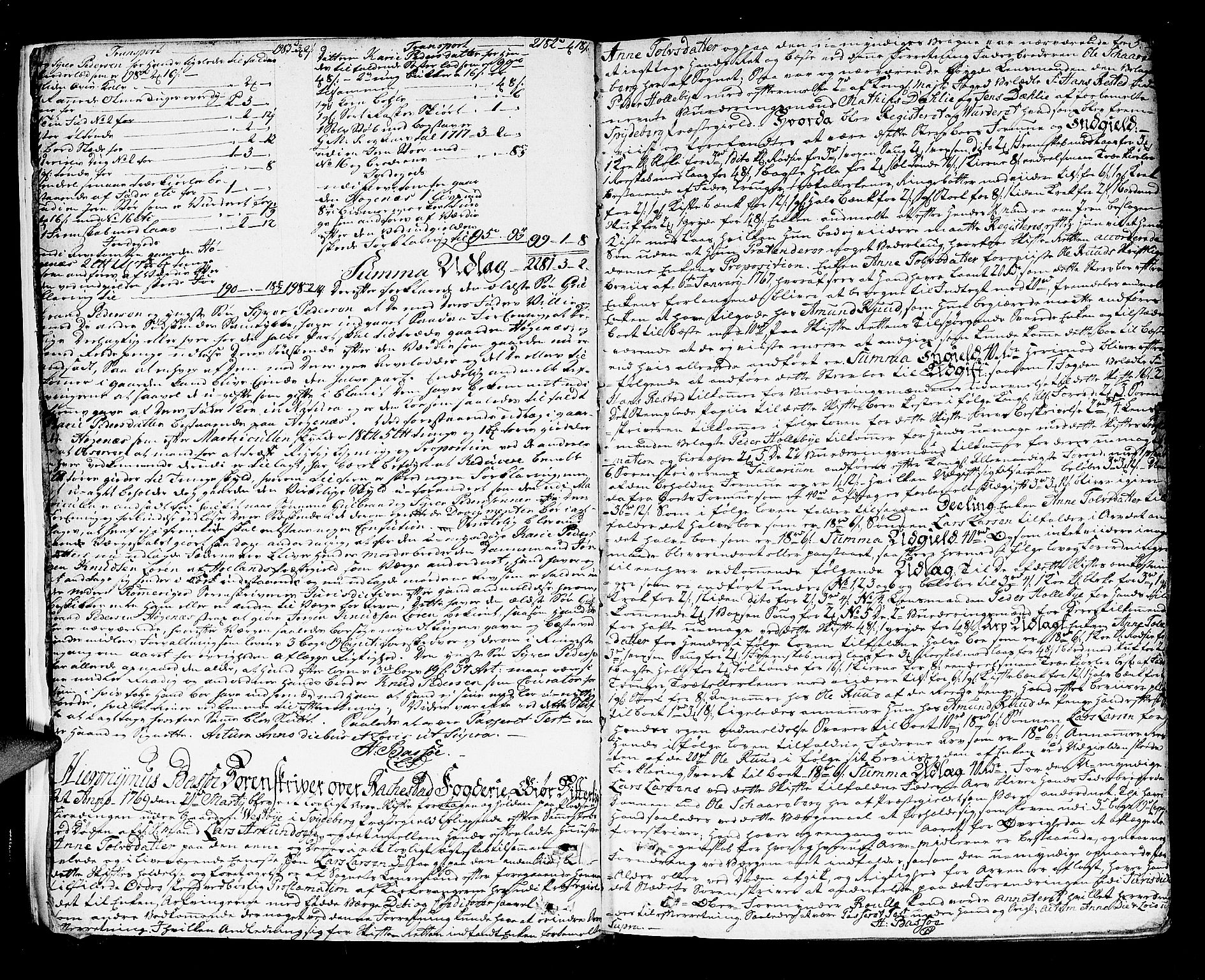 Rakkestad sorenskriveri, AV/SAO-A-10686/H/Hb/L0003b: Skifteprotokoller, 1769-1779, p. 4b-5a