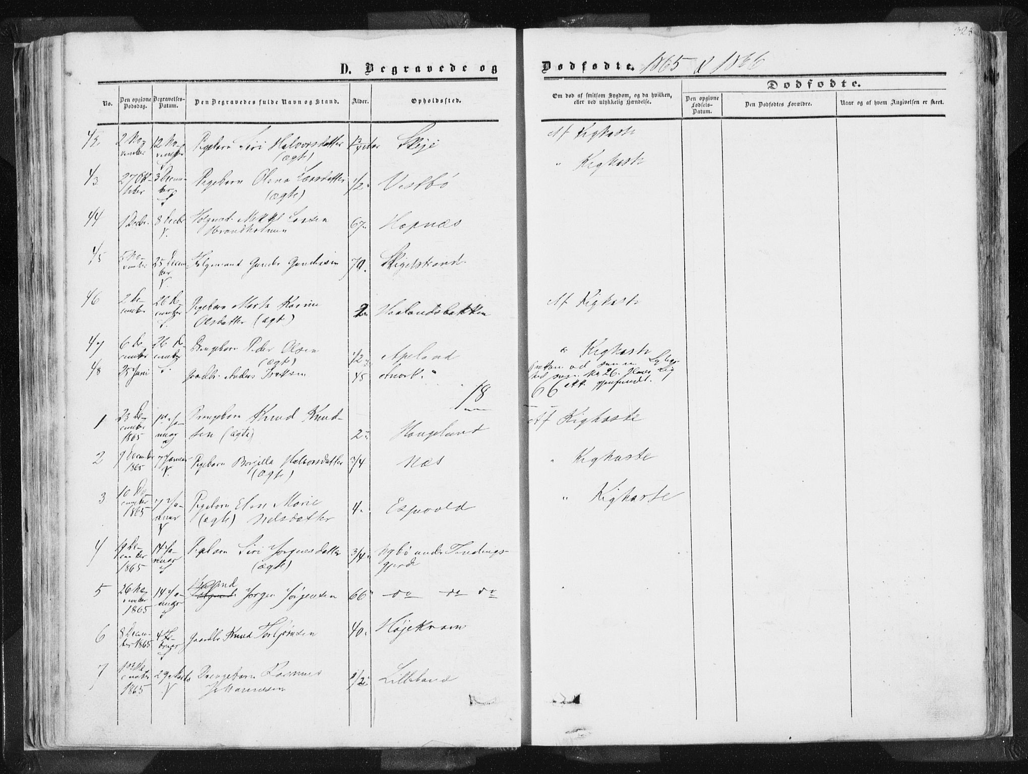 Vikedal sokneprestkontor, AV/SAST-A-101840/01/IV: Parish register (official) no. A 6.2, 1851-1867, p. 328