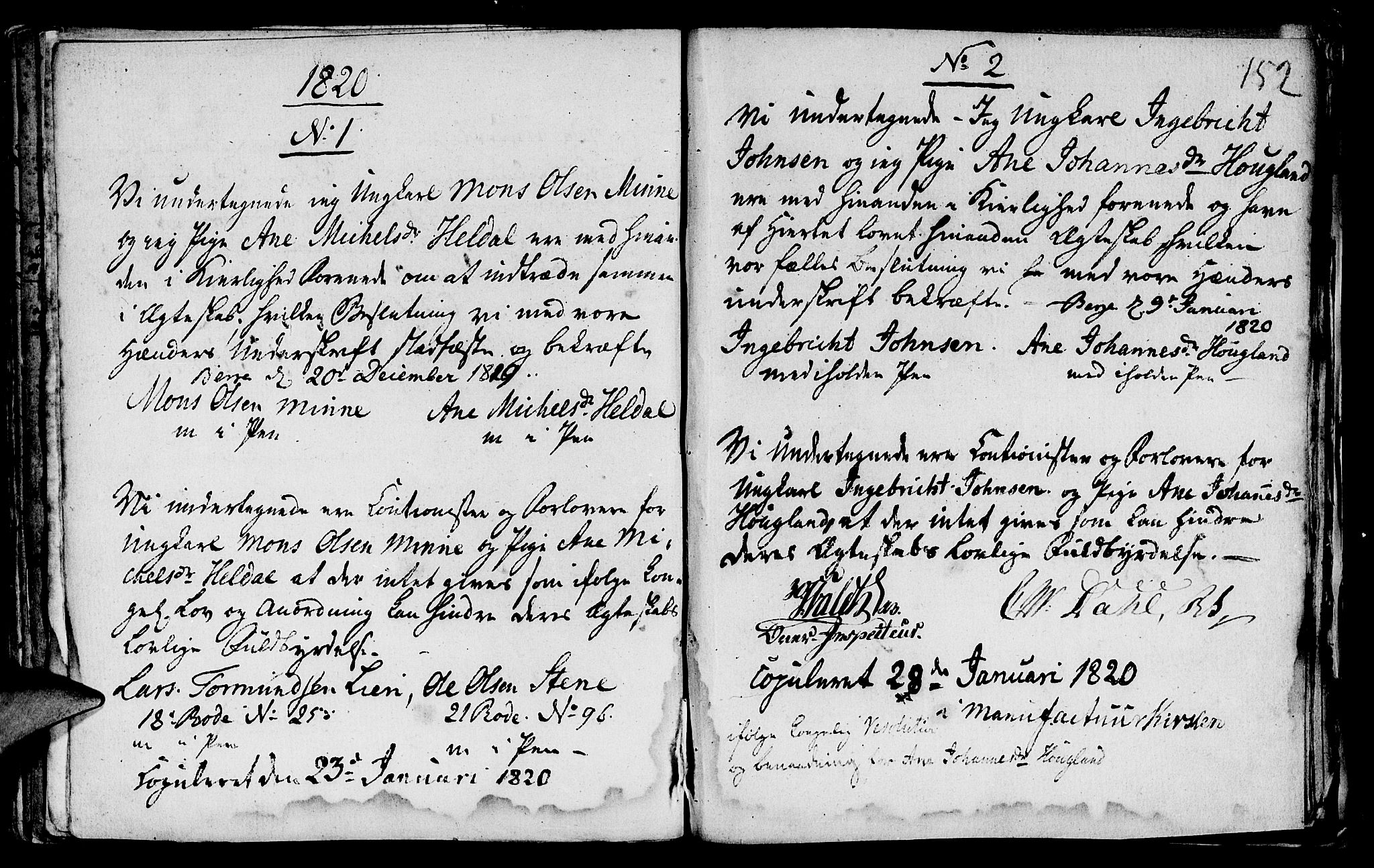 St. Jørgens hospital og Årstad sokneprestembete, AV/SAB-A-99934: Parish register (official) no. A 1, 1743-1823, p. 152