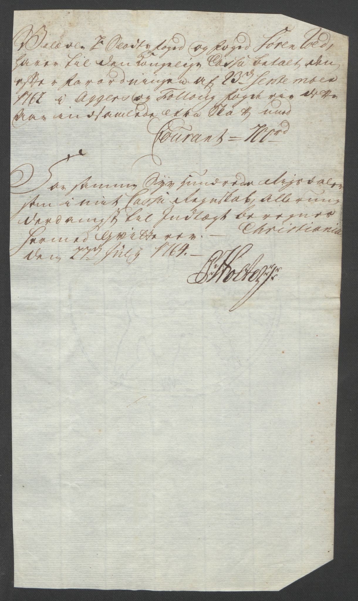 Rentekammeret inntil 1814, Reviderte regnskaper, Fogderegnskap, AV/RA-EA-4092/R10/L0560: Ekstraskatten Aker og Follo, 1763, p. 240