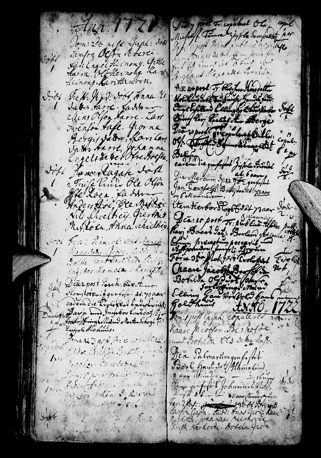 Os sokneprestembete, SAB/A-99929: Parish register (official) no. A 3, 1669-1760, p. 46