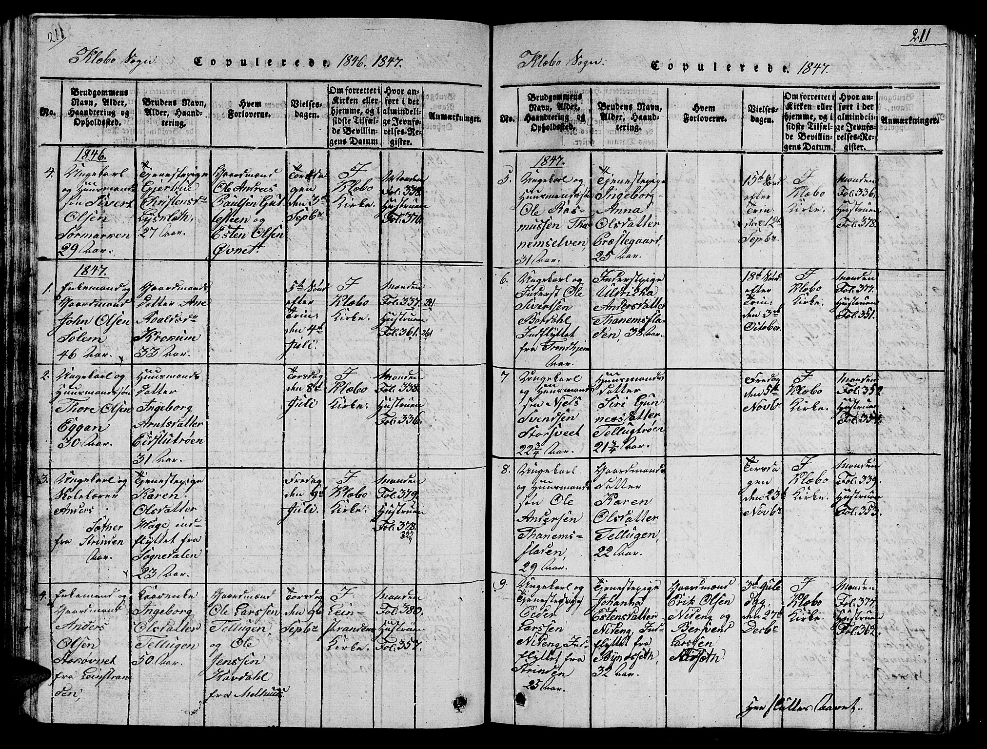 Ministerialprotokoller, klokkerbøker og fødselsregistre - Sør-Trøndelag, SAT/A-1456/618/L0450: Parish register (copy) no. 618C01, 1816-1865, p. 211