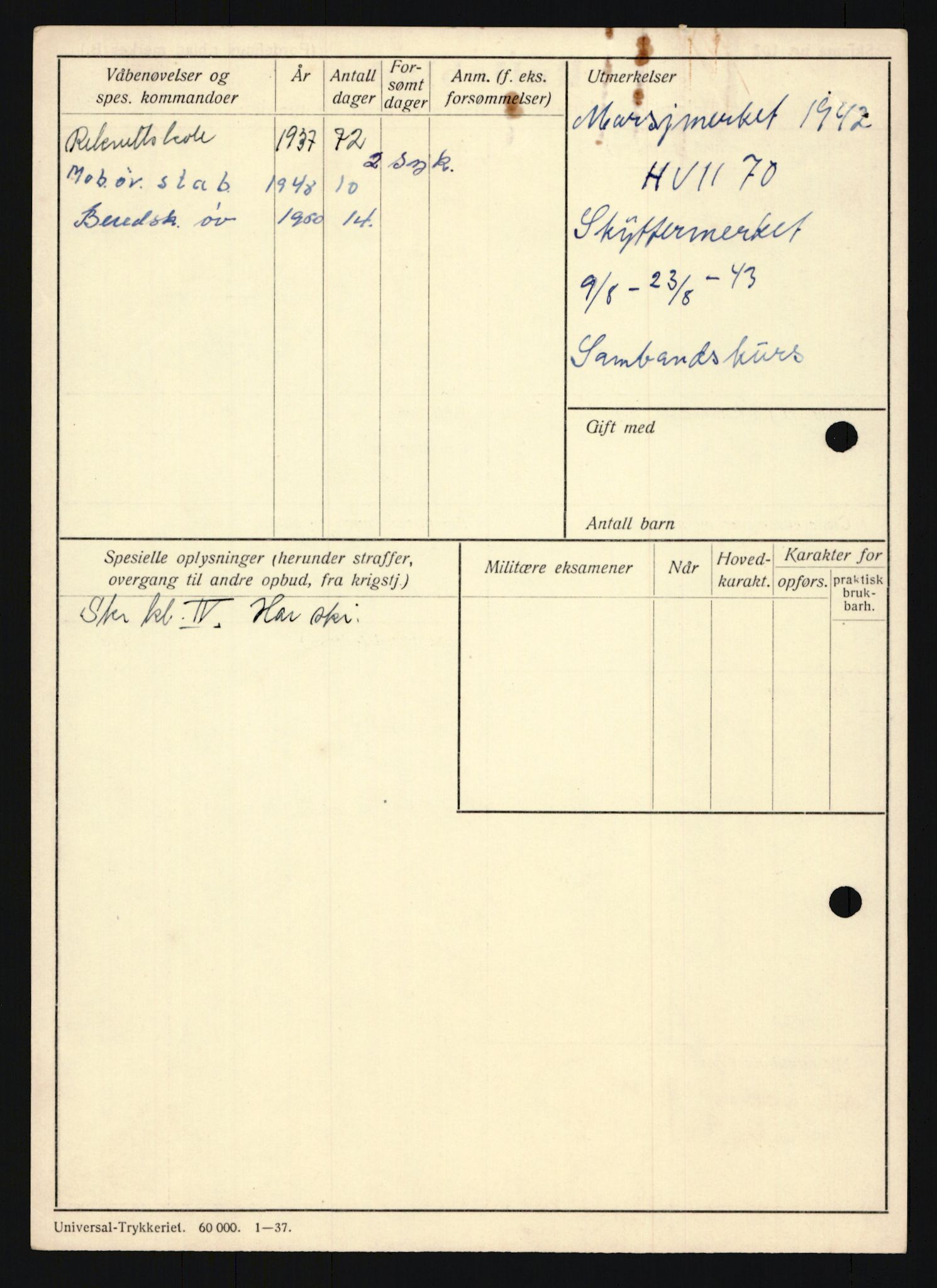 Forsvaret, Troms infanteriregiment nr. 16, AV/RA-RAFA-3146/P/Pa/L0020: Rulleblad for regimentets menige mannskaper, årsklasse 1936, 1936, p. 934