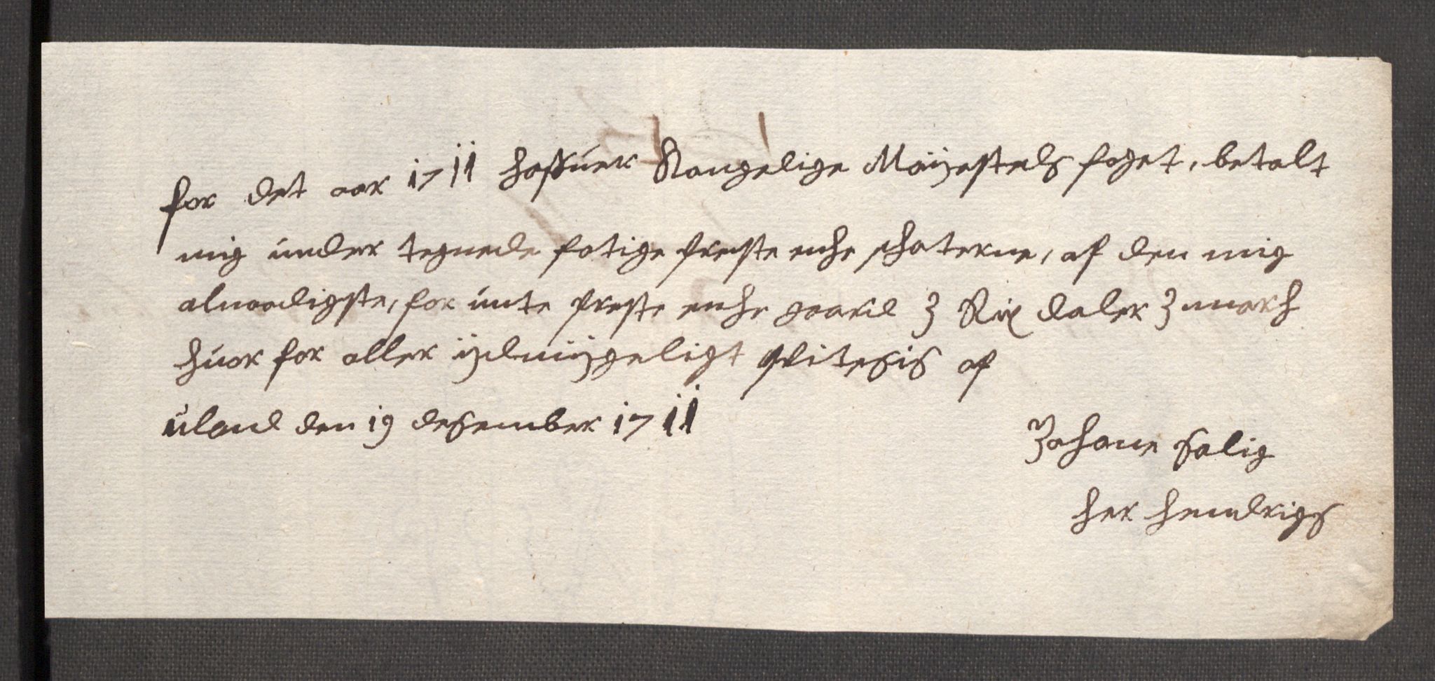 Rentekammeret inntil 1814, Reviderte regnskaper, Fogderegnskap, AV/RA-EA-4092/R52/L3317: Fogderegnskap Sogn, 1711, p. 225