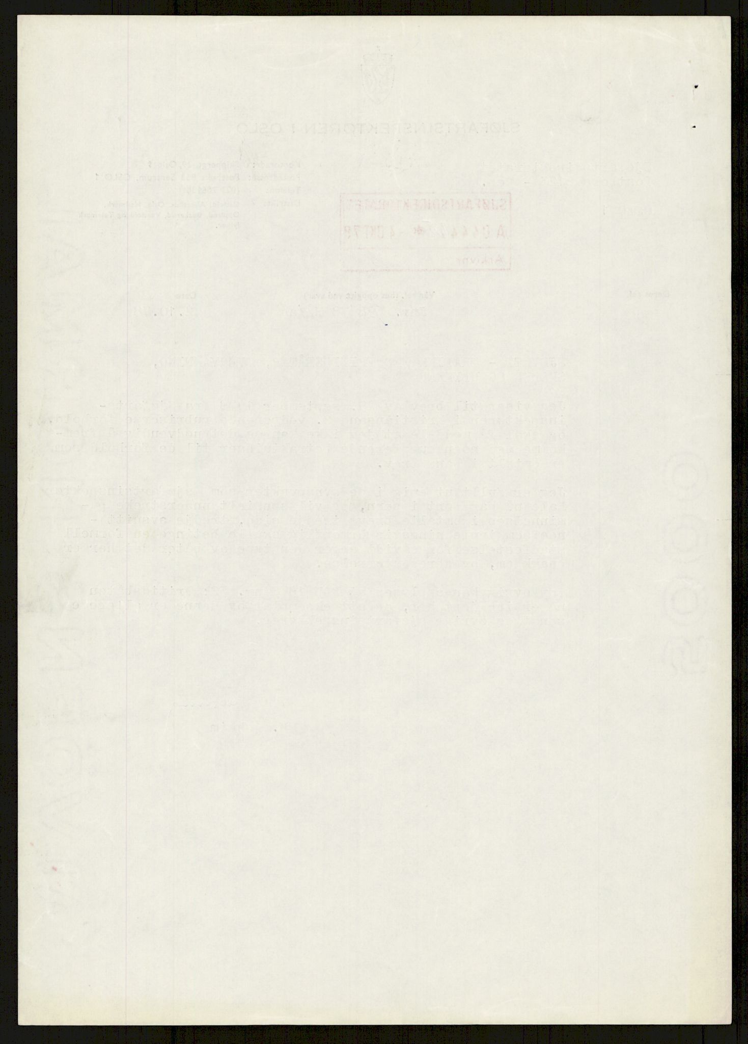 Sjøfartsdirektoratet med forløpere, generelt arkiv, AV/RA-S-1407/D/Du/Duc/L0641/0004: Skipskontrollen - Forskrifter    / Utleiebåter (2 mapper), 1977-1989, p. 557