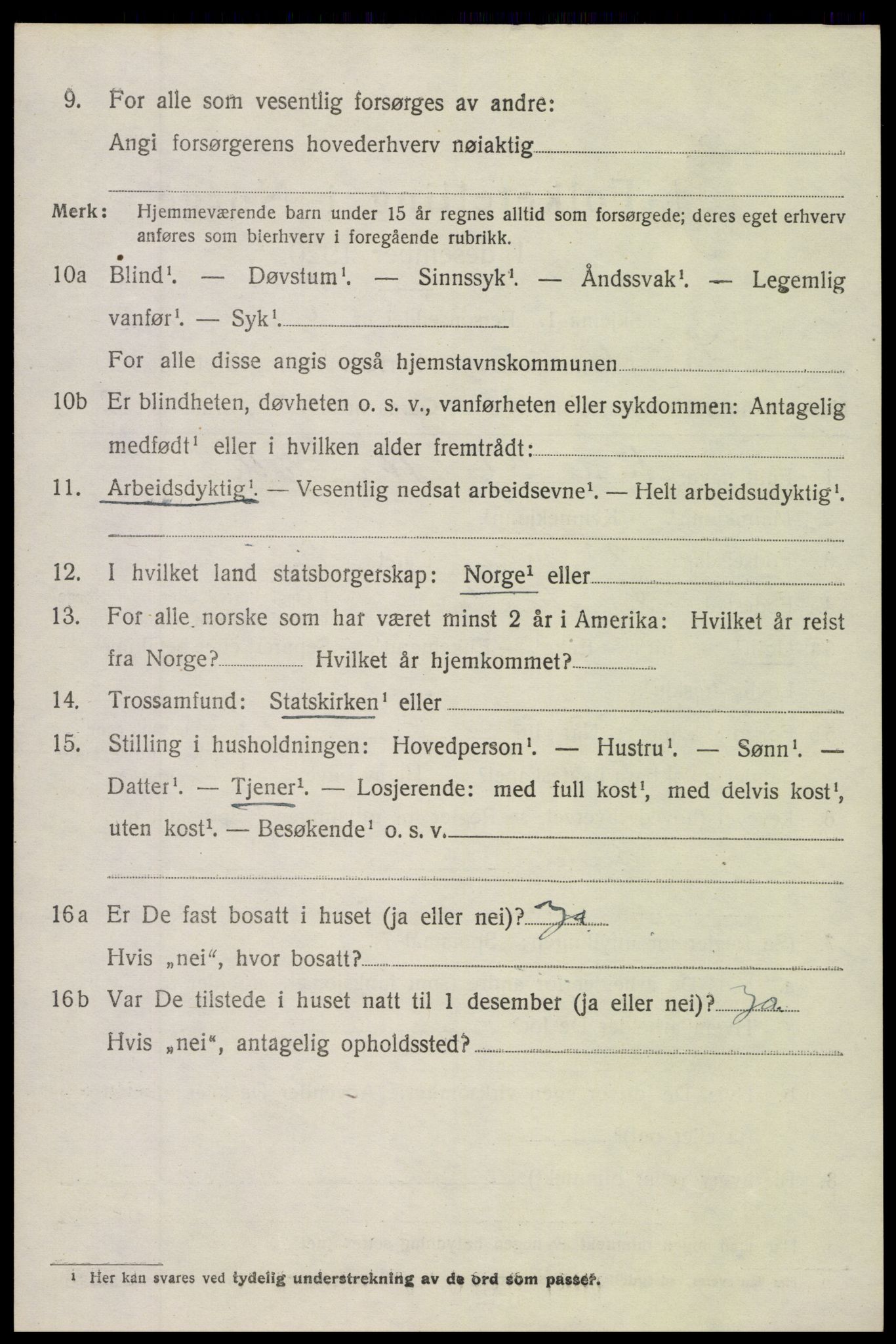 SAH, 1920 census for Sør-Aurdal, 1920, p. 6668