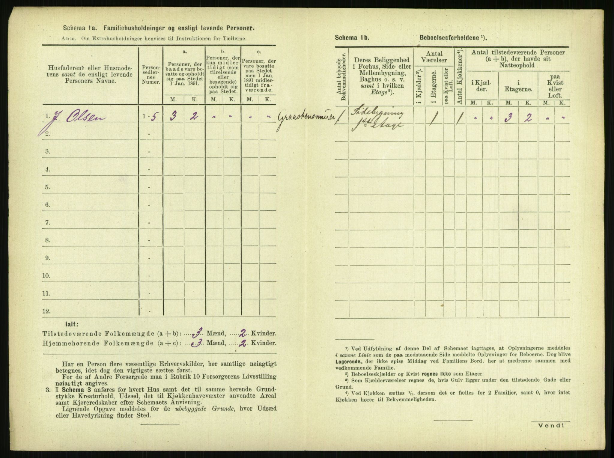 RA, 1891 census for 0806 Skien, 1891, p. 1571