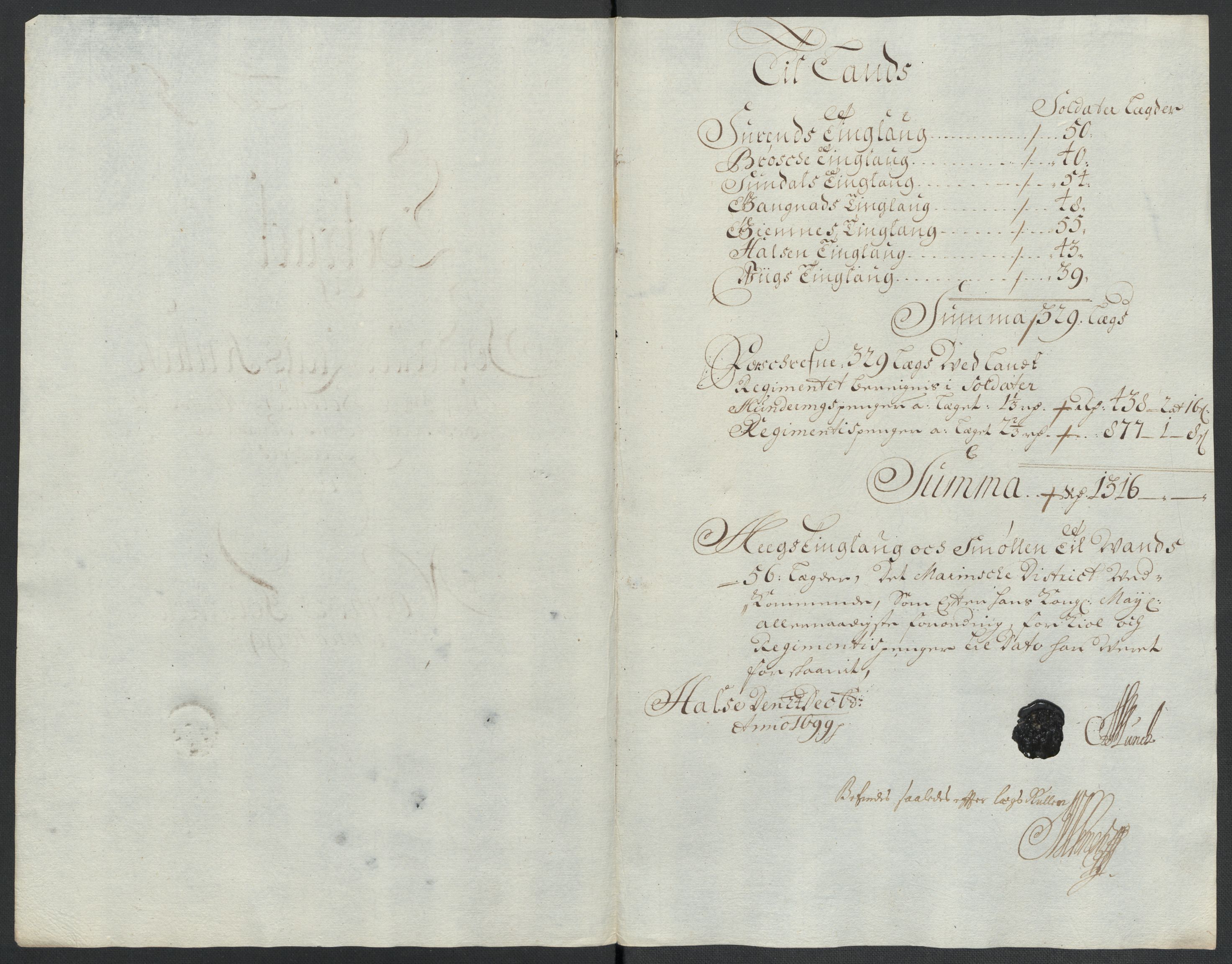 Rentekammeret inntil 1814, Reviderte regnskaper, Fogderegnskap, AV/RA-EA-4092/R56/L3738: Fogderegnskap Nordmøre, 1699, p. 89