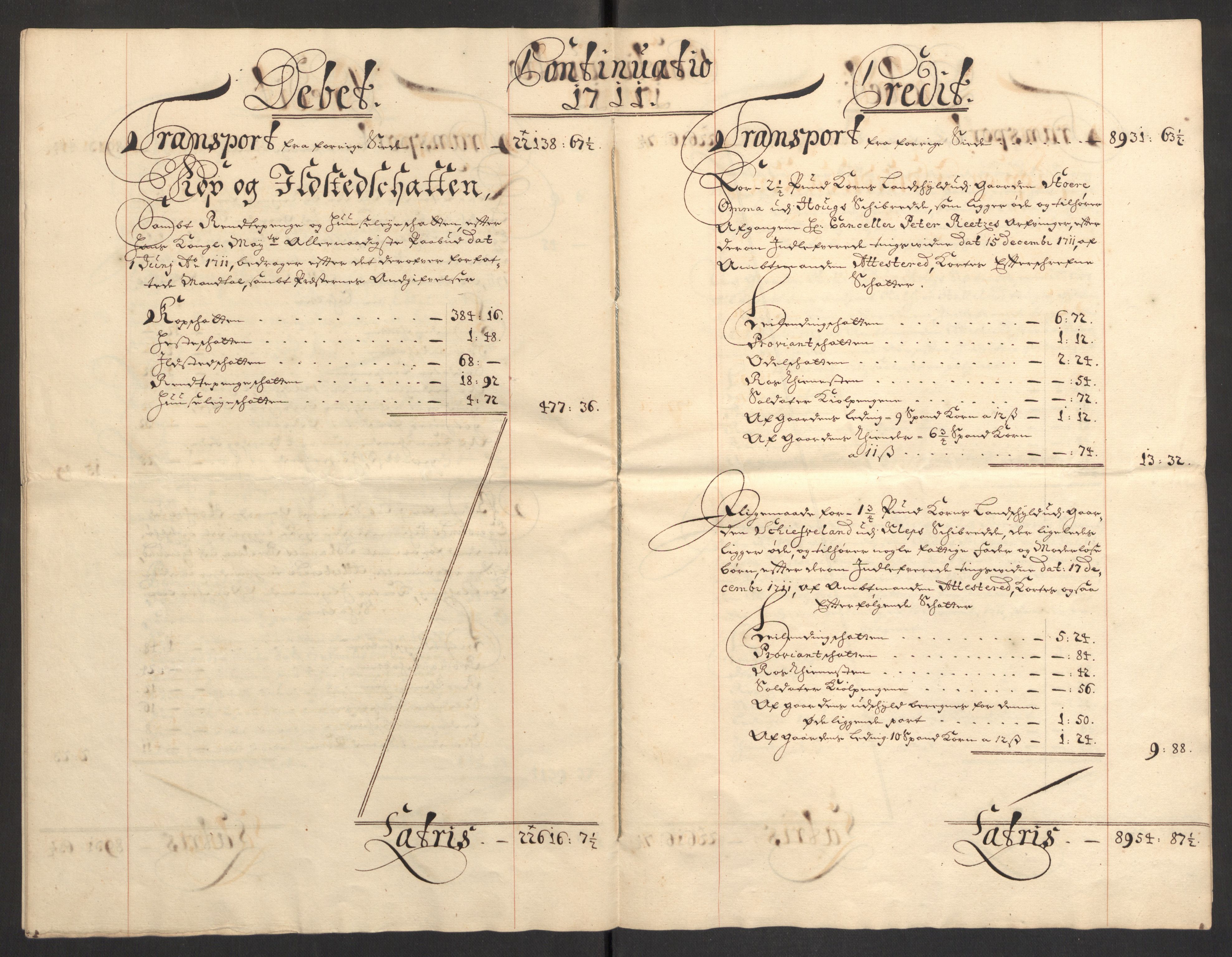 Rentekammeret inntil 1814, Reviderte regnskaper, Fogderegnskap, AV/RA-EA-4092/R46/L2735: Fogderegnskap Jæren og Dalane, 1711, p. 43