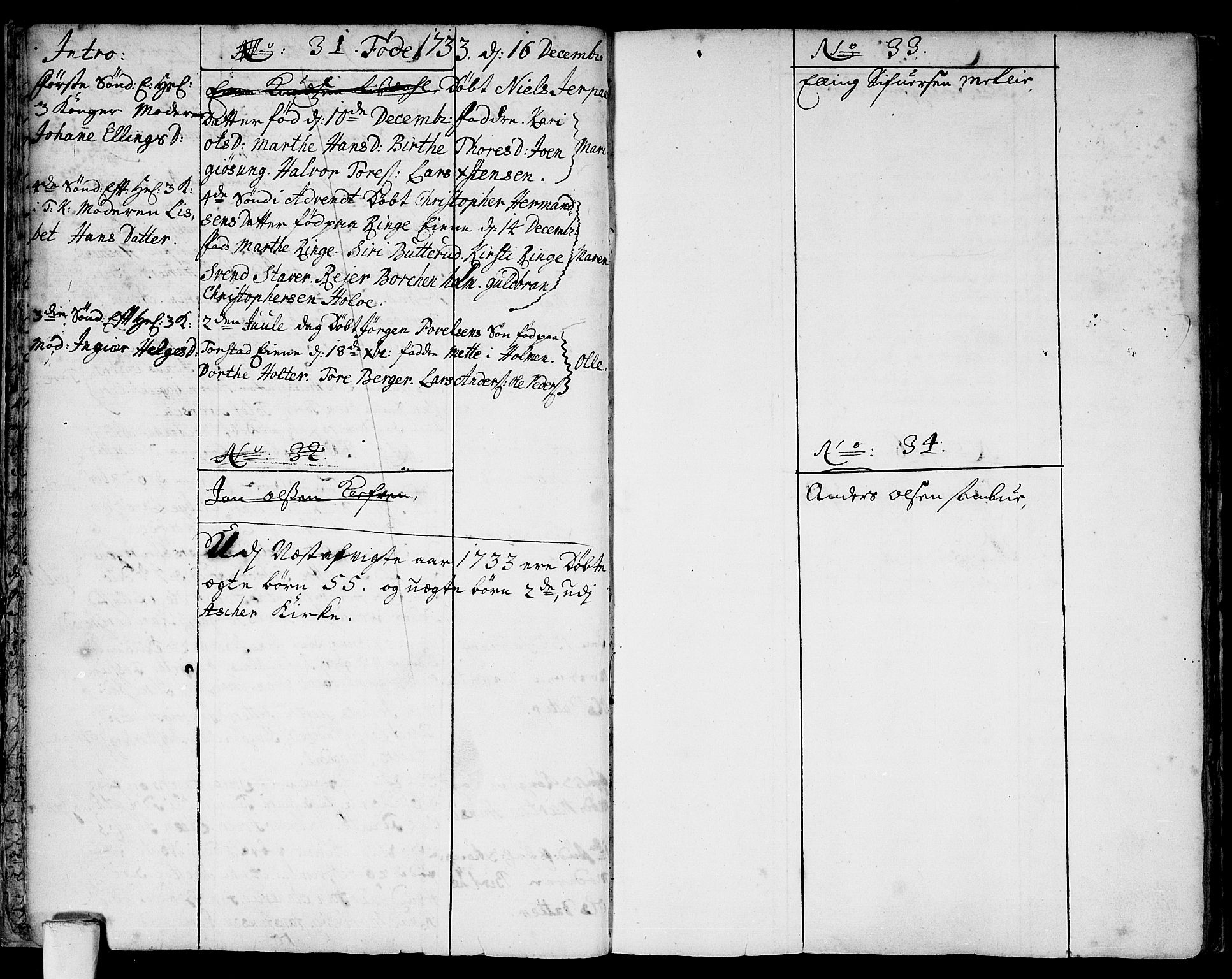 Asker prestekontor Kirkebøker, SAO/A-10256a/F/Fa/L0001: Parish register (official) no. I 1, 1726-1744, p. 11