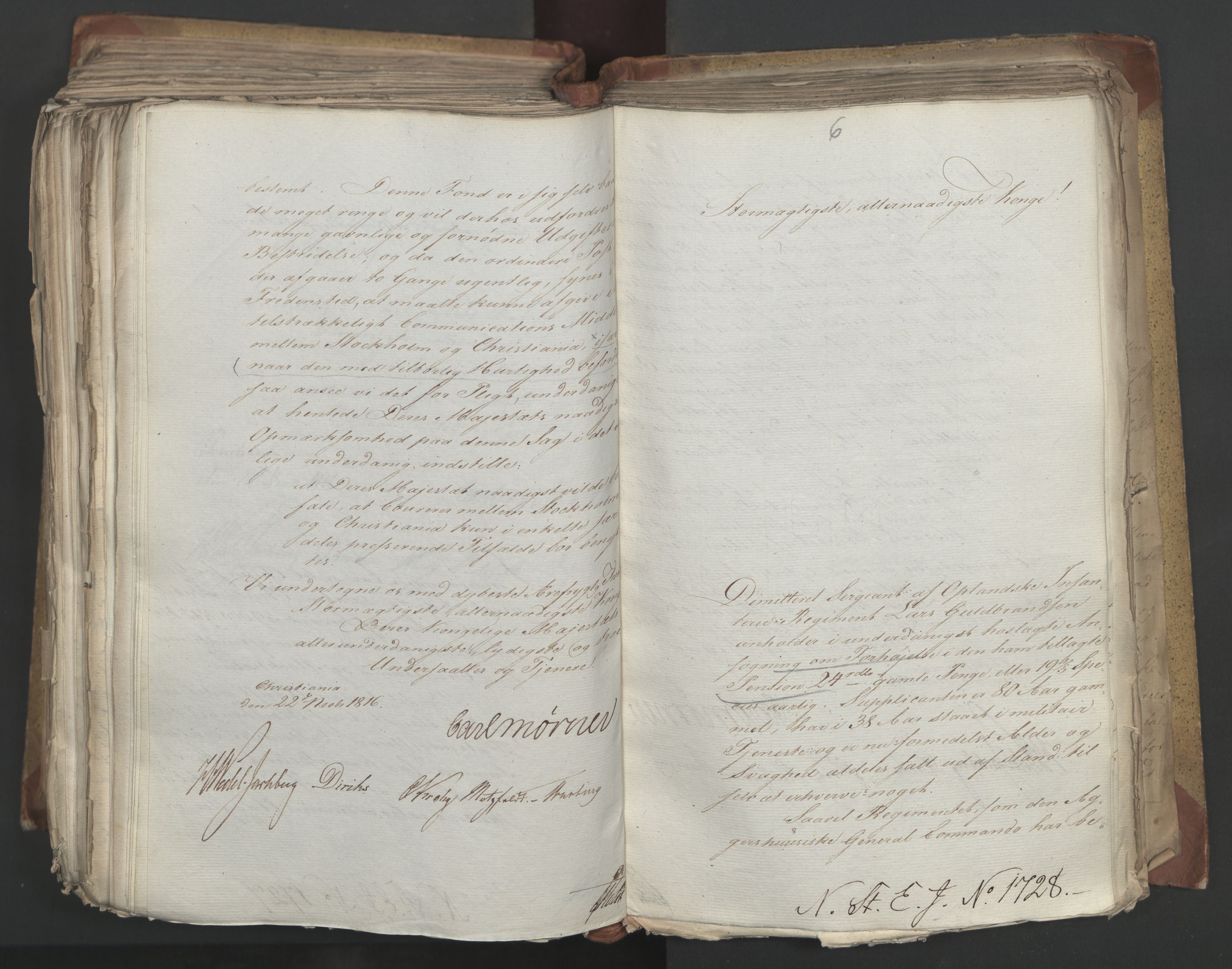 Statsrådsavdelingen i Stockholm, RA/S-1003/D/Da/L0007: Regjeringsinnstillinger nr. 1545-1813, 1816, p. 397