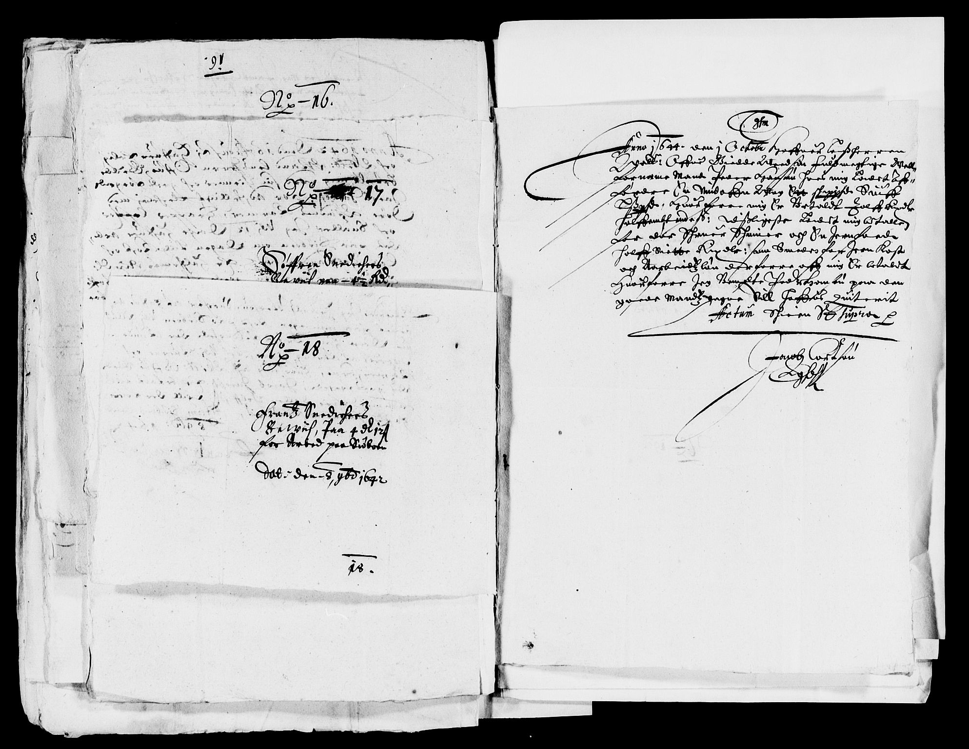 Rentekammeret inntil 1814, Reviderte regnskaper, Lensregnskaper, AV/RA-EA-5023/R/Rb/Rbp/L0033: Bratsberg len, 1646-1648