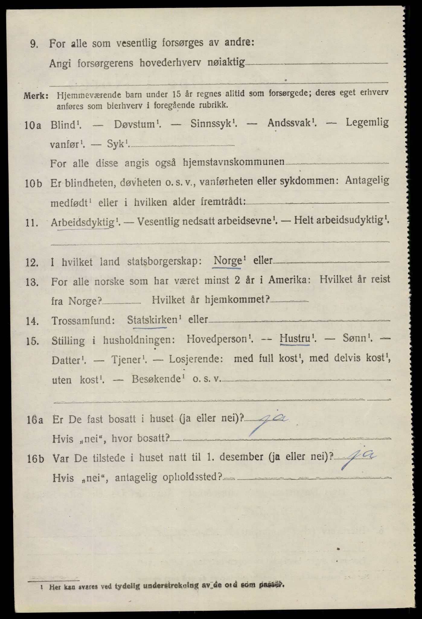 SAO, 1920 census for Eidsberg, 1920, p. 3186