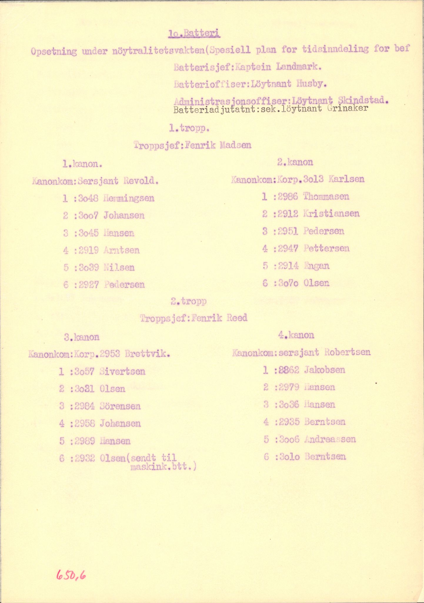 Forsvaret, Forsvarets krigshistoriske avdeling, AV/RA-RAFA-2017/Y/Yb/L0154: II-C-11-650-657  -  6. Divisjon, 1940, p. 770