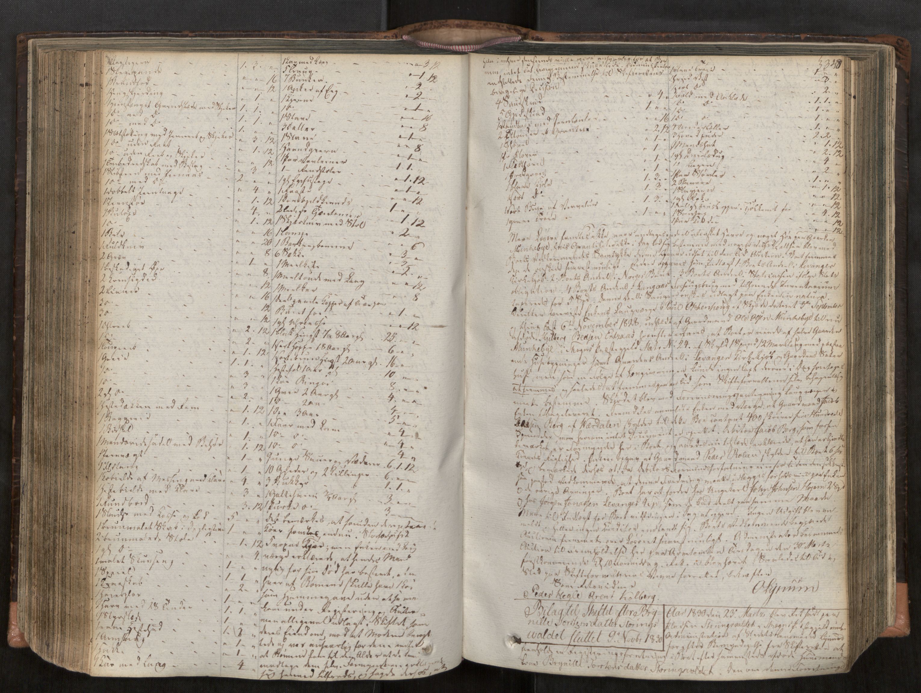 Stjør- og Verdal sorenskriveri, AV/SAT-A-4167/1/3/3Ca/L0001: Skifteregistreringsprotokoll, 1823-1837, p. 348