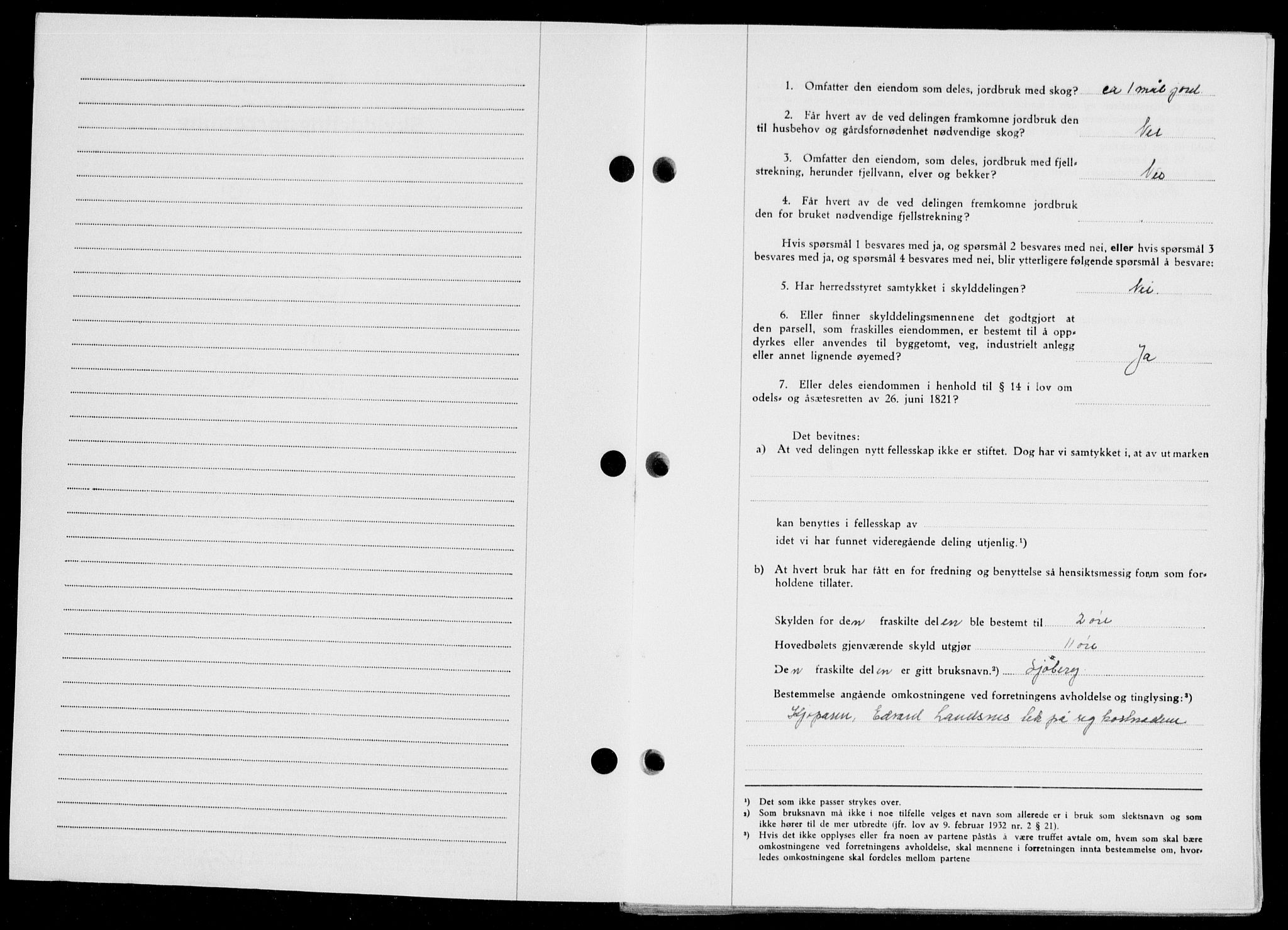 Ryfylke tingrett, SAST/A-100055/001/II/IIB/L0104: Mortgage book no. 83, 1948-1949, Diary no: : 497/1949