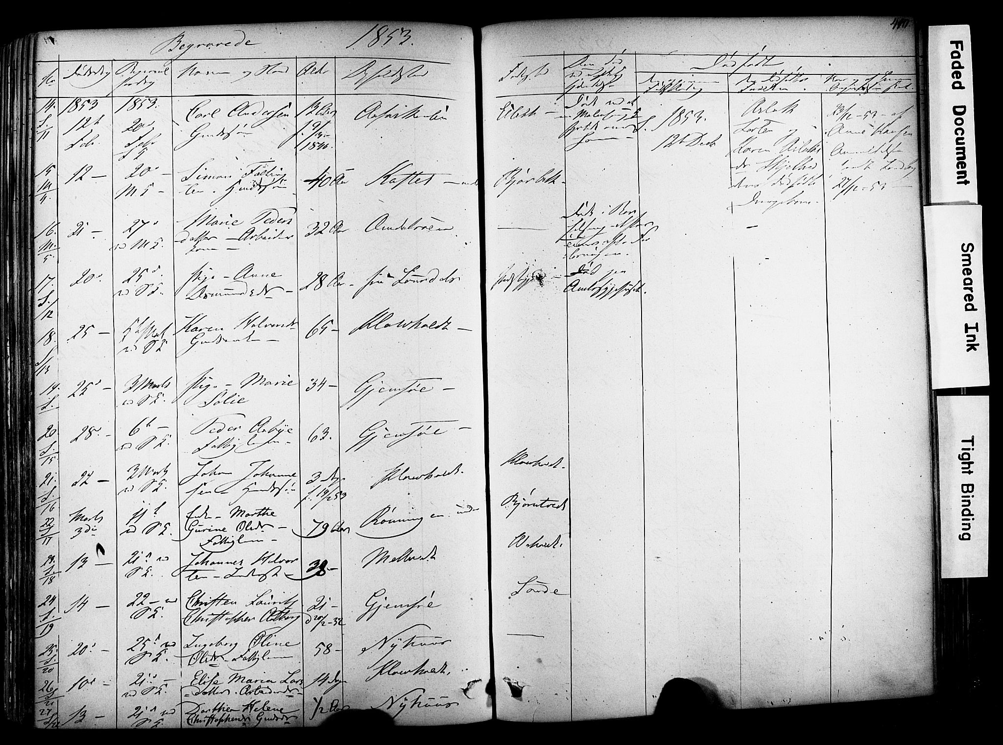 Solum kirkebøker, SAKO/A-306/F/Fa/L0006: Parish register (official) no. I 6, 1844-1855, p. 410