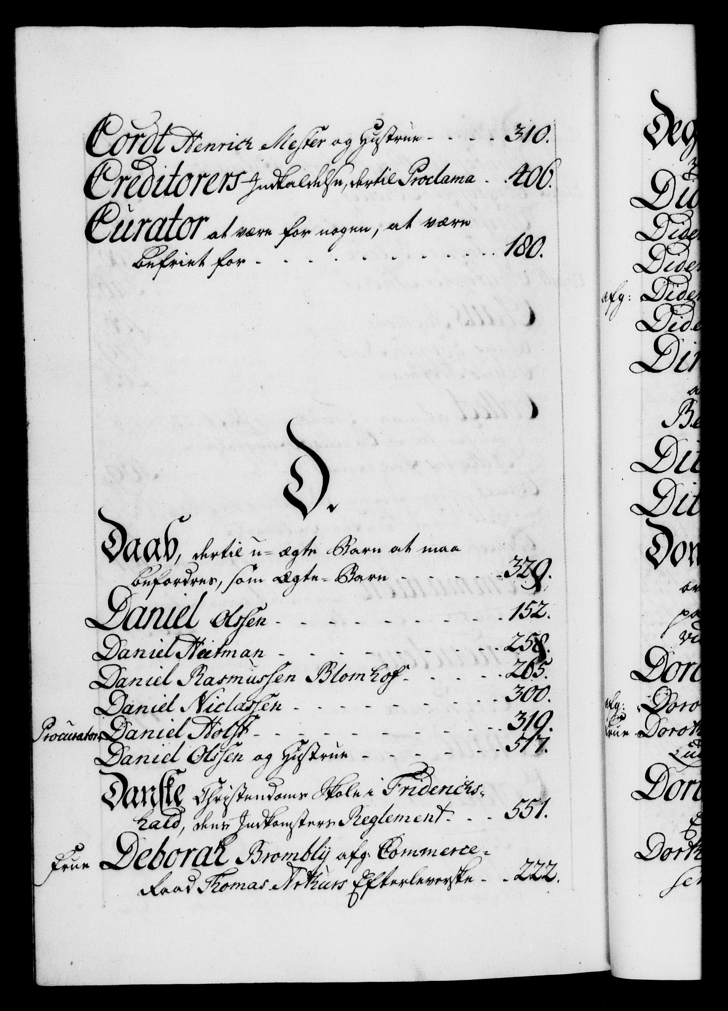 Danske Kanselli 1572-1799, AV/RA-EA-3023/F/Fc/Fca/Fcaa/L0031: Norske registre, 1739-1740