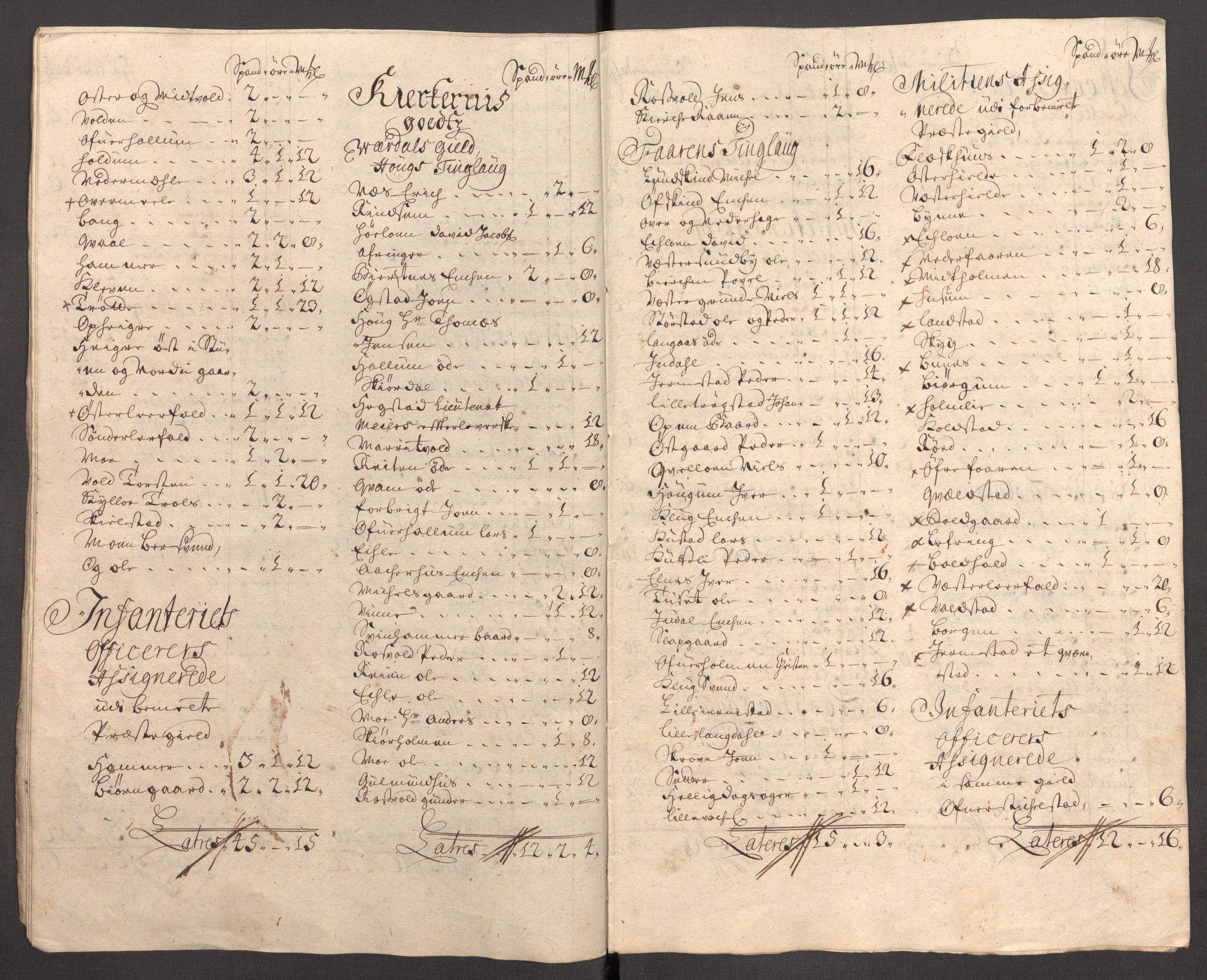 Rentekammeret inntil 1814, Reviderte regnskaper, Fogderegnskap, AV/RA-EA-4092/R62/L4197: Fogderegnskap Stjørdal og Verdal, 1707, p. 258