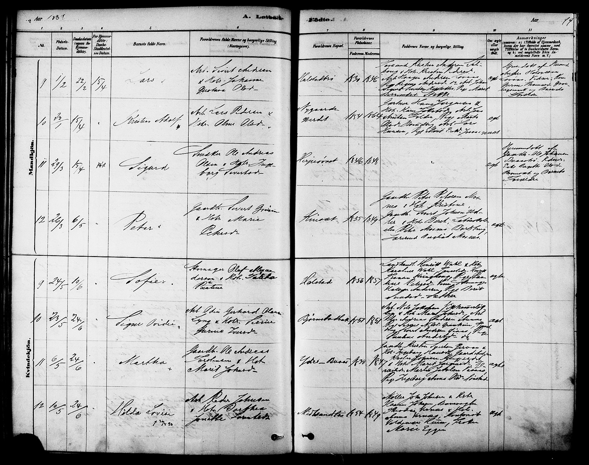 Ministerialprotokoller, klokkerbøker og fødselsregistre - Sør-Trøndelag, AV/SAT-A-1456/616/L0410: Parish register (official) no. 616A07, 1878-1893, p. 99