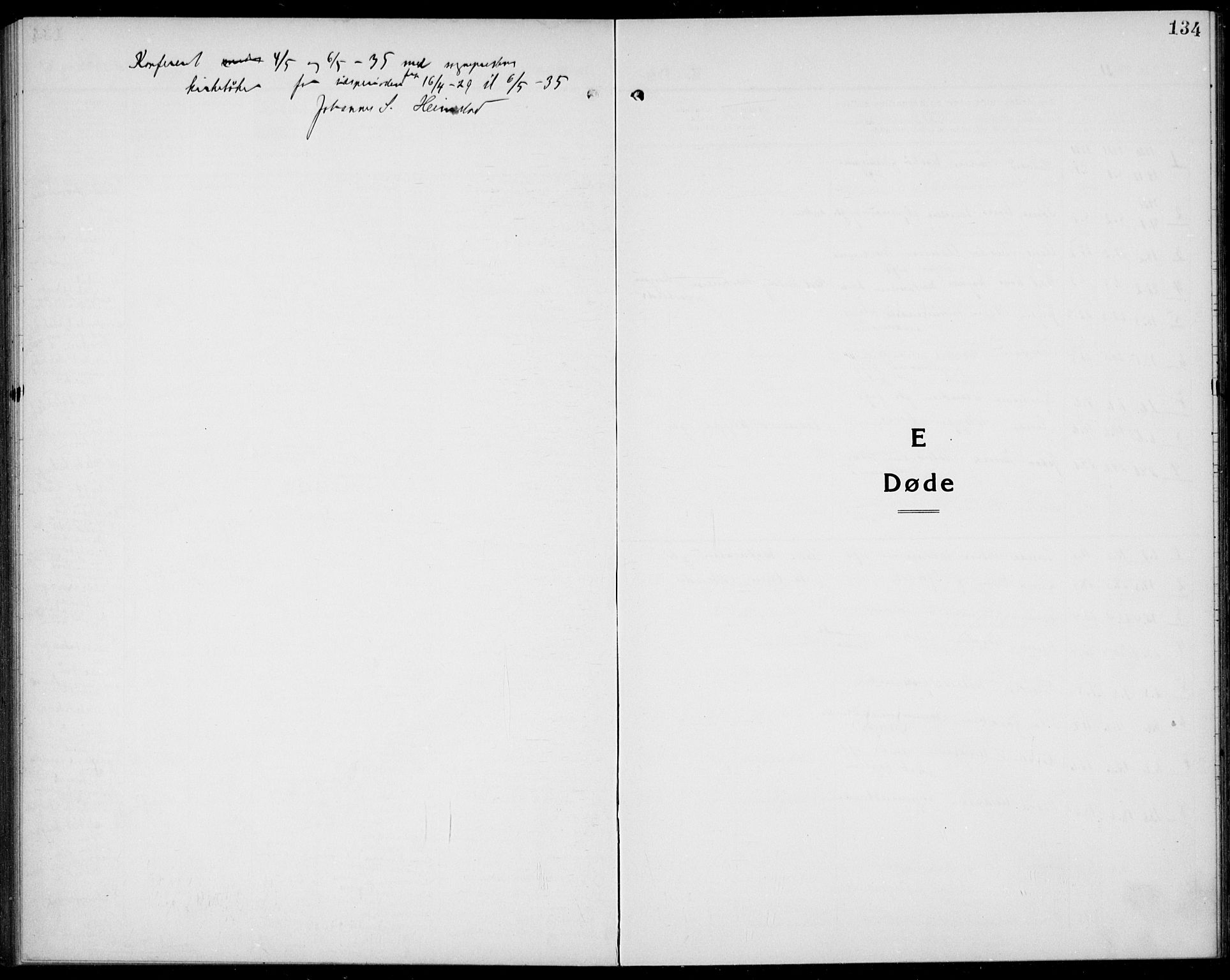 Tjøme kirkebøker, AV/SAKO-A-328/G/Ga/L0003: Parish register (copy) no. I 3, 1921-1935, p. 134