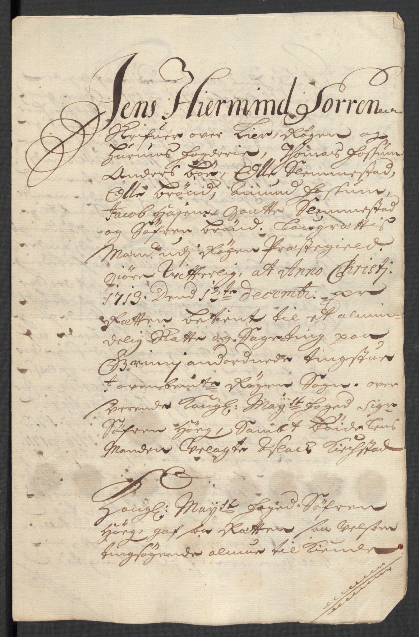 Rentekammeret inntil 1814, Reviderte regnskaper, Fogderegnskap, AV/RA-EA-4092/R31/L1705: Fogderegnskap Hurum, Røyken, Eiker, Lier og Buskerud, 1711, p. 434