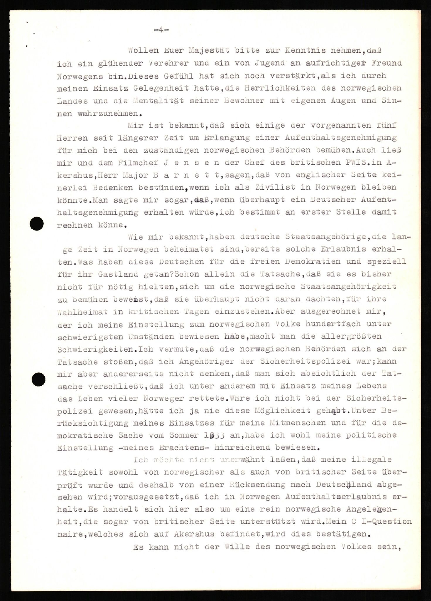 Forsvaret, Forsvarets overkommando II, AV/RA-RAFA-3915/D/Db/L0025: CI Questionaires. Tyske okkupasjonsstyrker i Norge. Tyskere., 1945-1946, p. 436