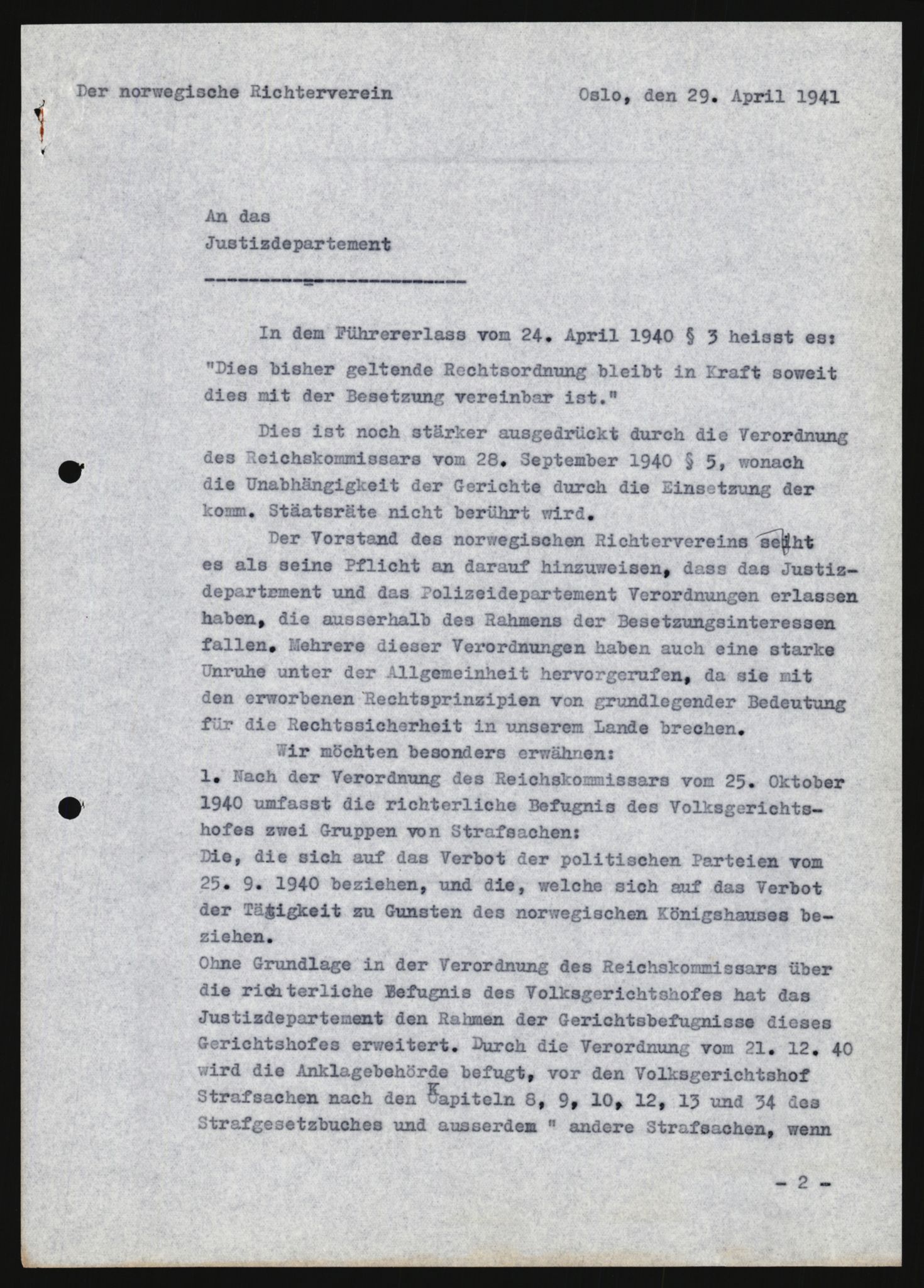 Forsvarets Overkommando. 2 kontor. Arkiv 11.4. Spredte tyske arkivsaker, AV/RA-RAFA-7031/D/Dar/Darb/L0013: Reichskommissariat - Hauptabteilung Vervaltung, 1917-1942, p. 999