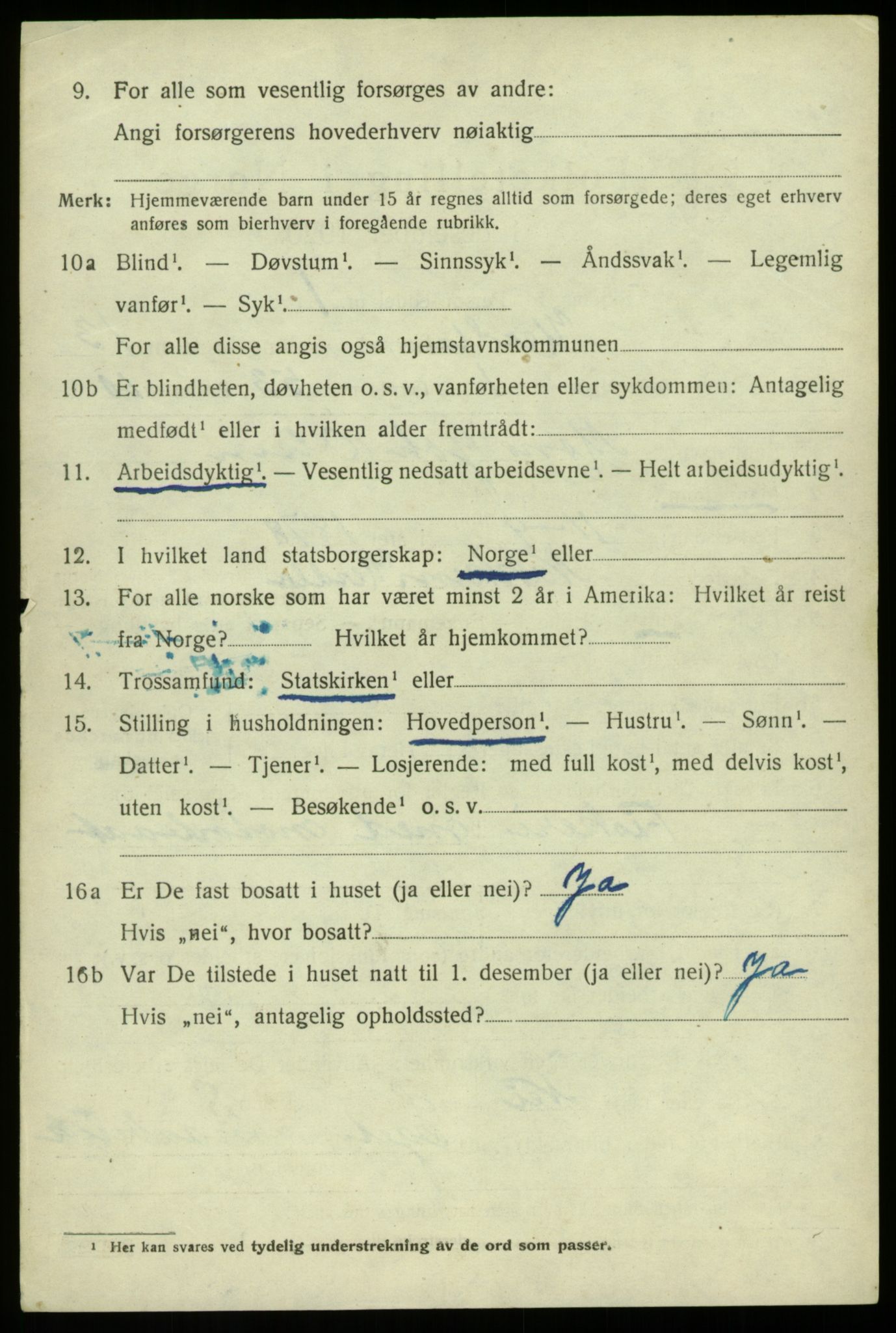 SAB, 1920 census for Herdla, 1920, p. 8956