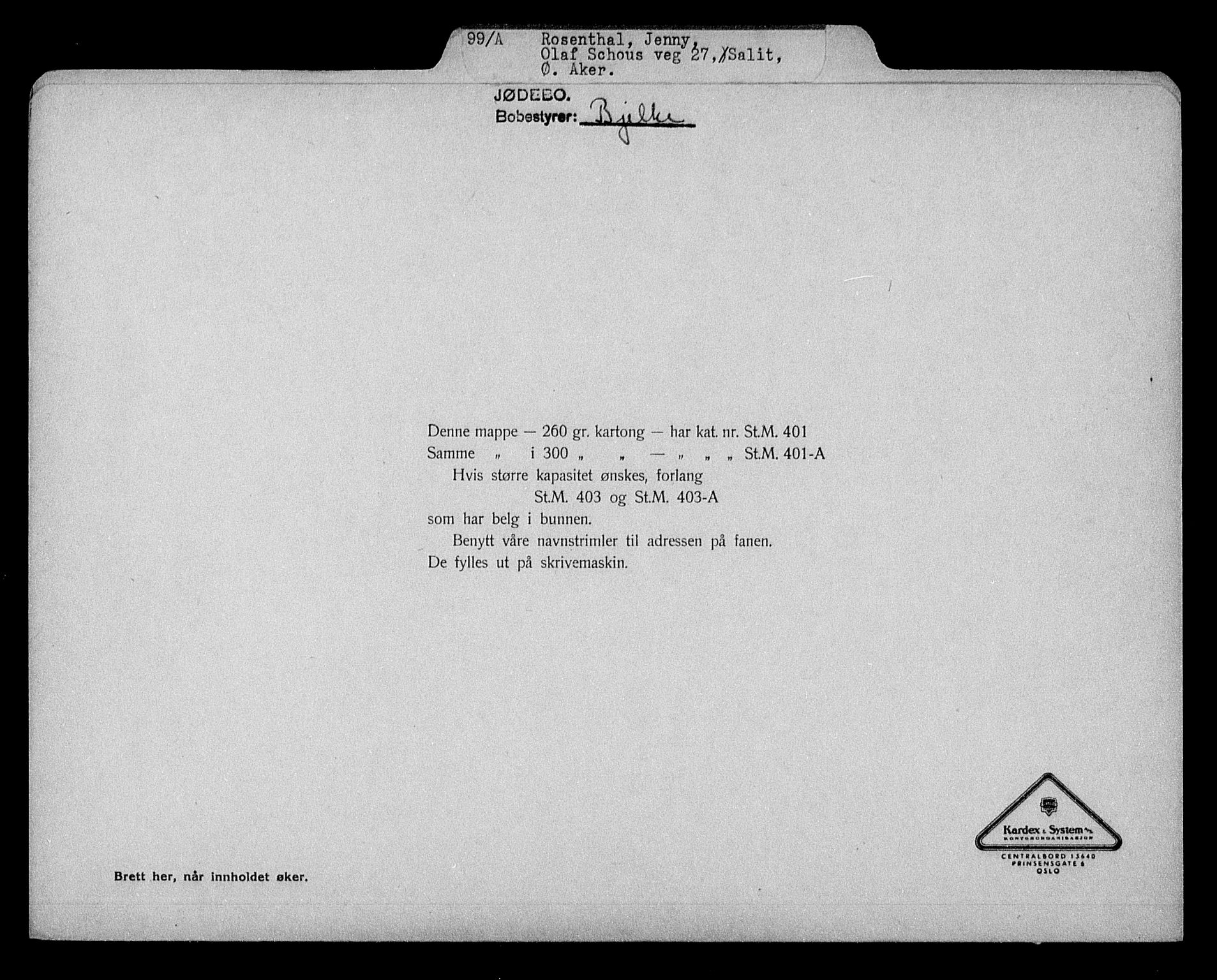 Justisdepartementet, Tilbakeføringskontoret for inndratte formuer, AV/RA-S-1564/H/Hc/Hcc/L0974: --, 1945-1947, p. 284