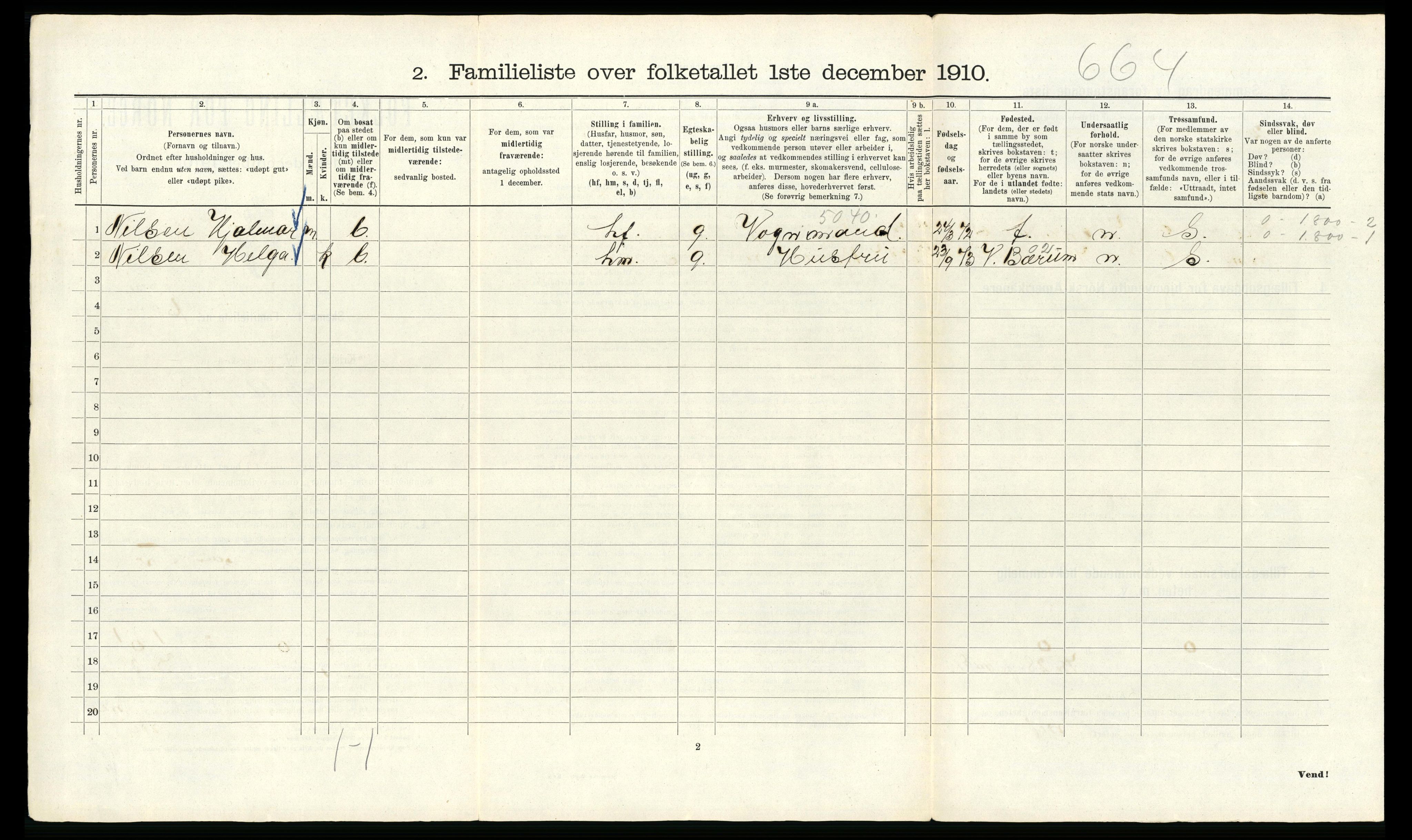 RA, 1910 census for Kristiania, 1910, p. 91068