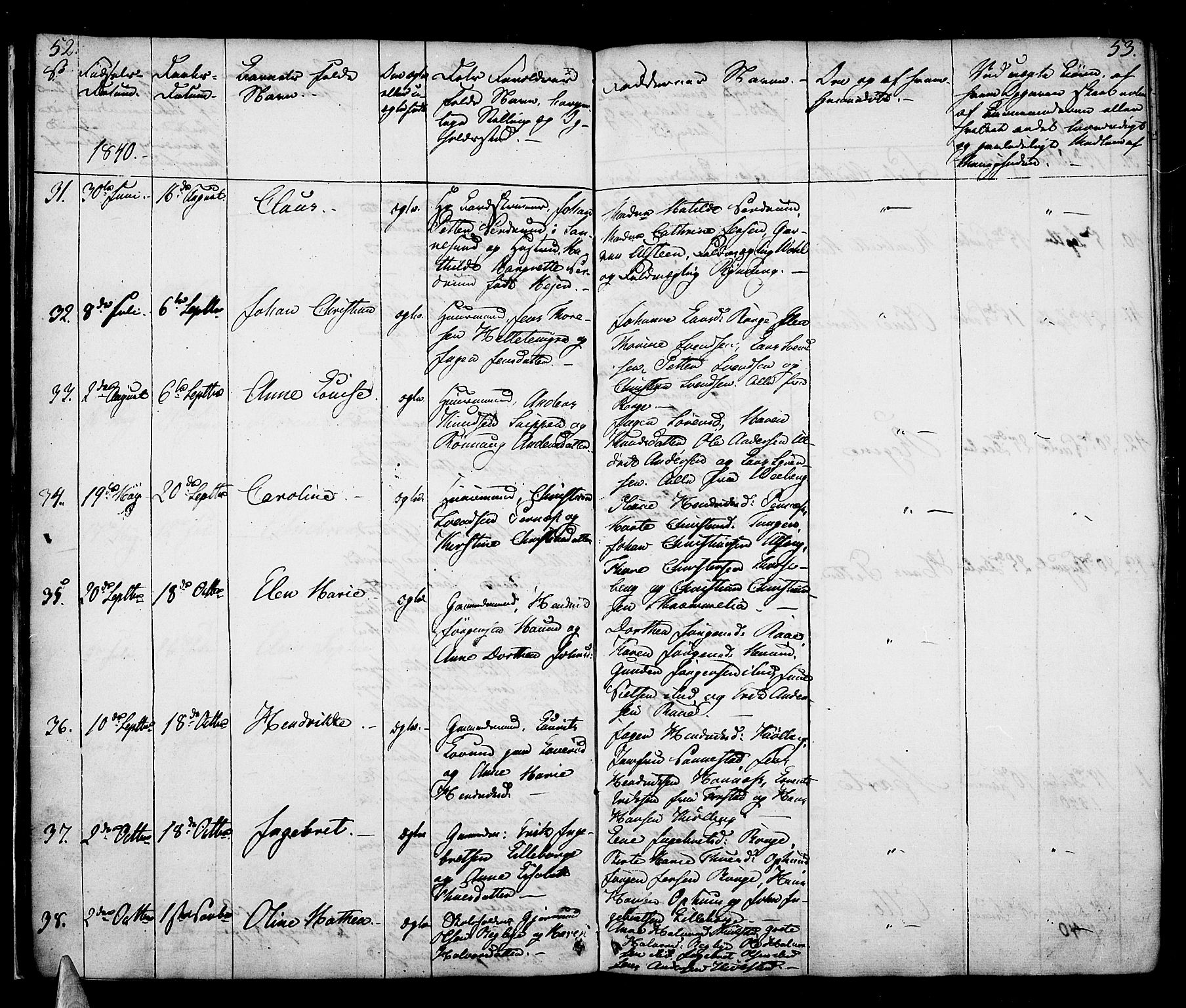 Borge prestekontor Kirkebøker, AV/SAO-A-10903/F/Fa/L0004: Parish register (official) no. I 4, 1836-1848, p. 52-53