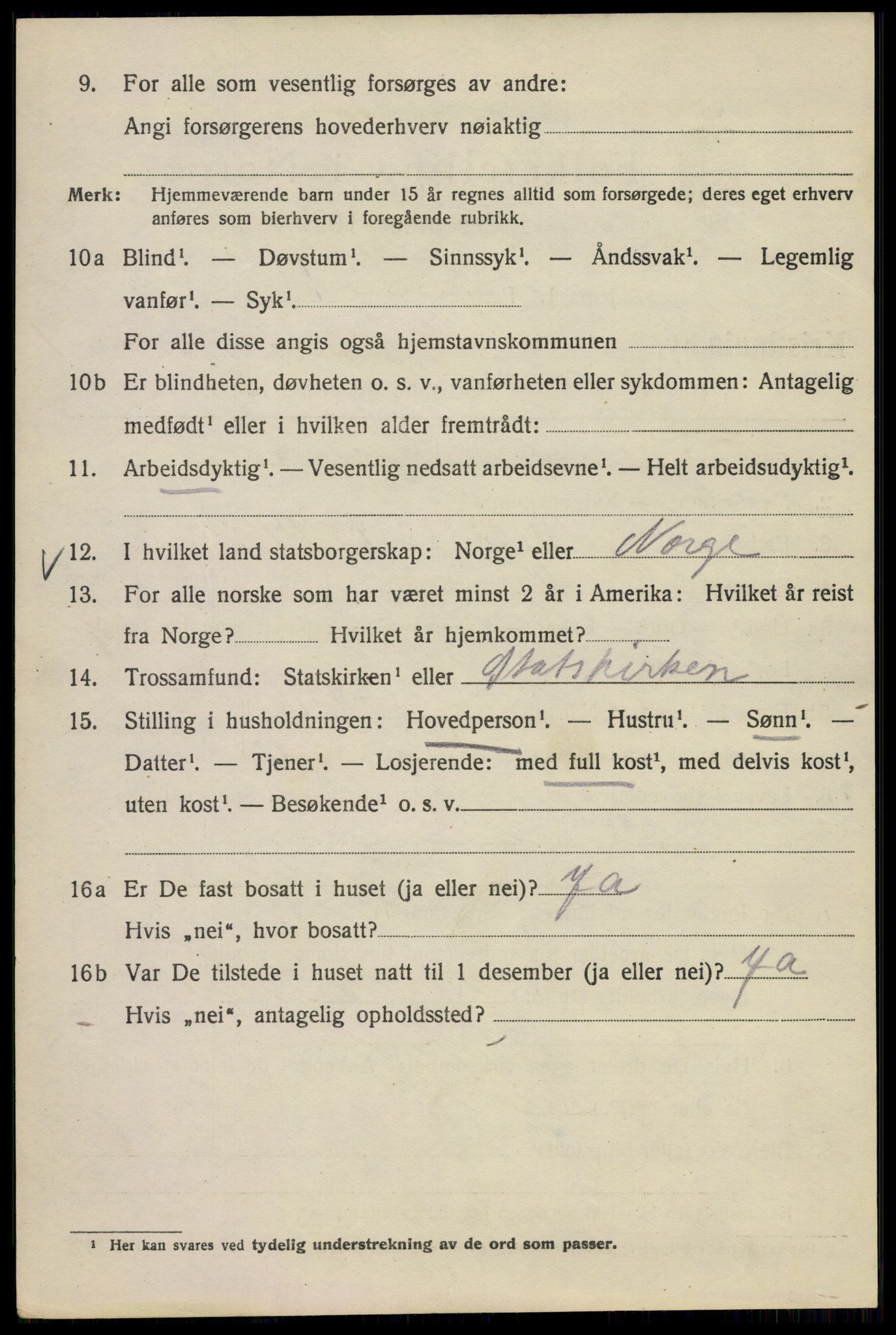 SAO, 1920 census for Kristiania, 1920, p. 327130