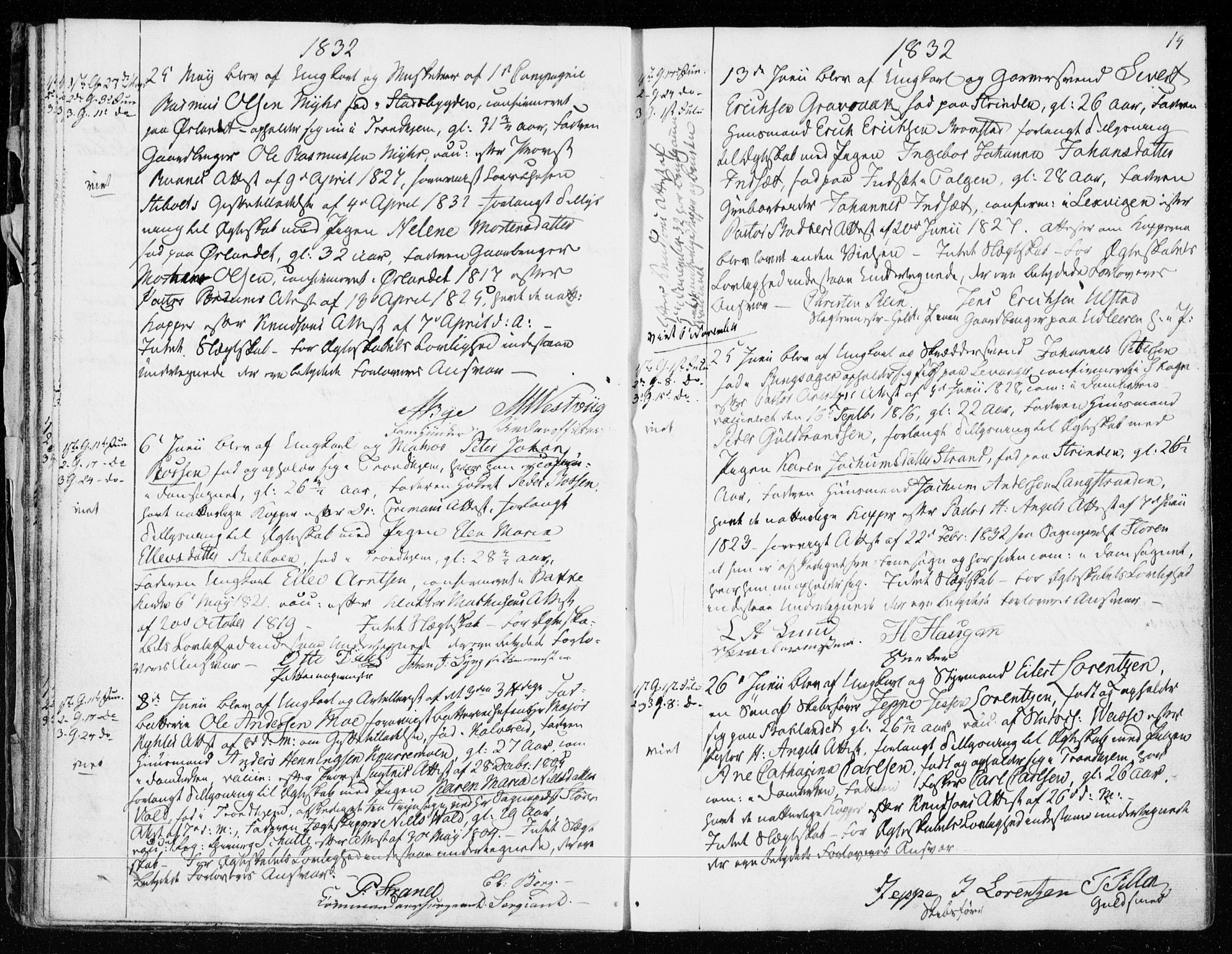 Ministerialprotokoller, klokkerbøker og fødselsregistre - Sør-Trøndelag, SAT/A-1456/601/L0046: Parish register (official) no. 601A14, 1830-1841, p. 15