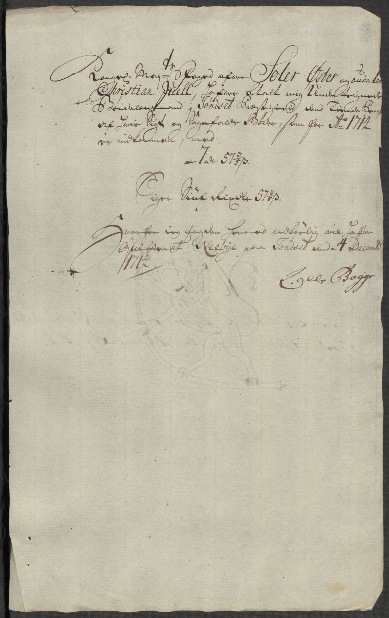 Rentekammeret inntil 1814, Reviderte regnskaper, Fogderegnskap, AV/RA-EA-4092/R13/L0857: Fogderegnskap Solør, Odal og Østerdal, 1718, p. 539