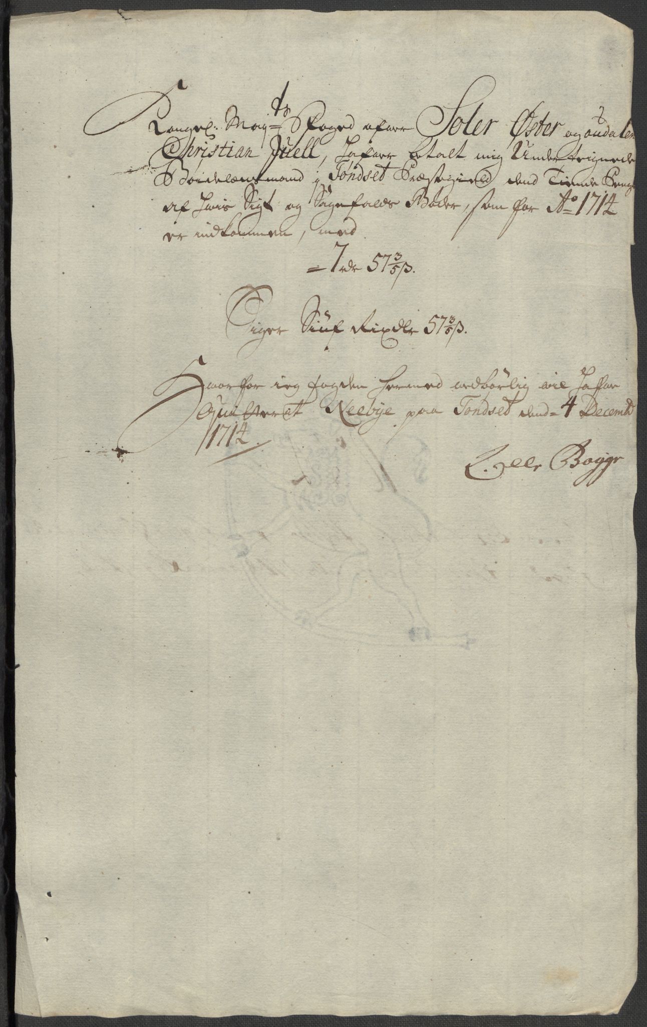 Rentekammeret inntil 1814, Reviderte regnskaper, Fogderegnskap, AV/RA-EA-4092/R13/L0857: Fogderegnskap Solør, Odal og Østerdal, 1718, p. 539