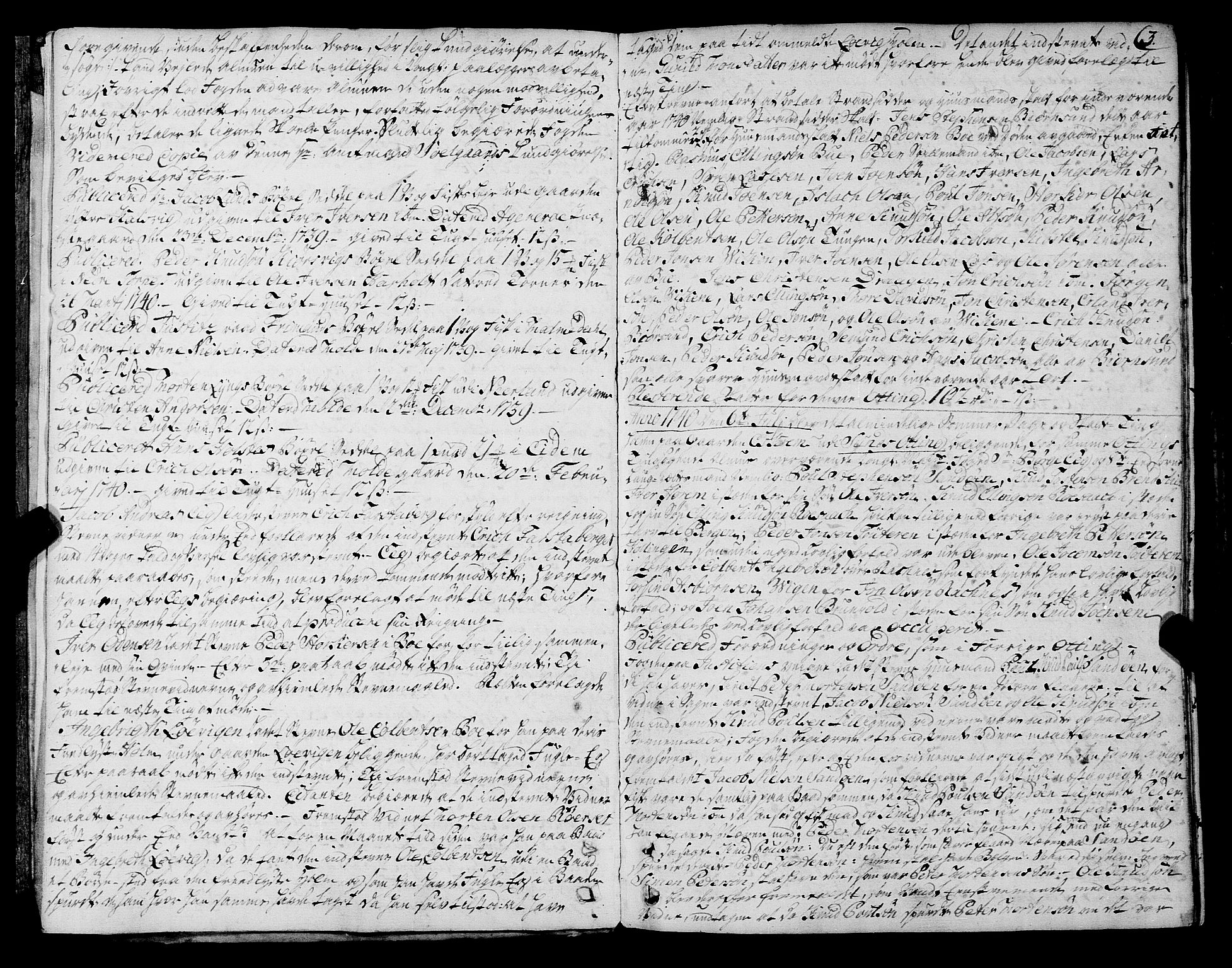 Romsdal sorenskriveri, SAT/A-4149/1/1/1A/L0012: Tingbok, 1740-1749, p. 2b-3a