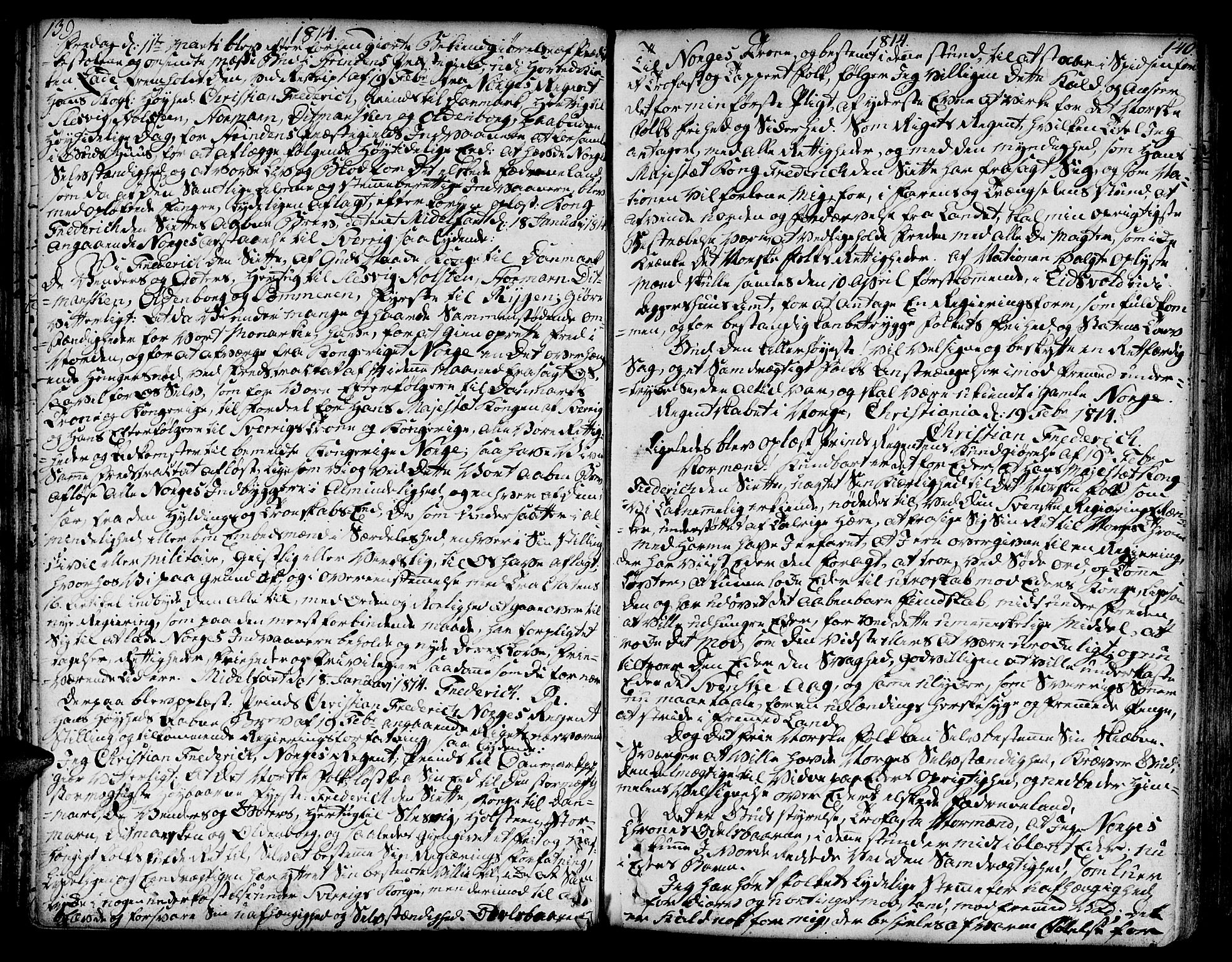 Ministerialprotokoller, klokkerbøker og fødselsregistre - Sør-Trøndelag, SAT/A-1456/606/L0280: Parish register (official) no. 606A02 /1, 1781-1817, p. 139-140