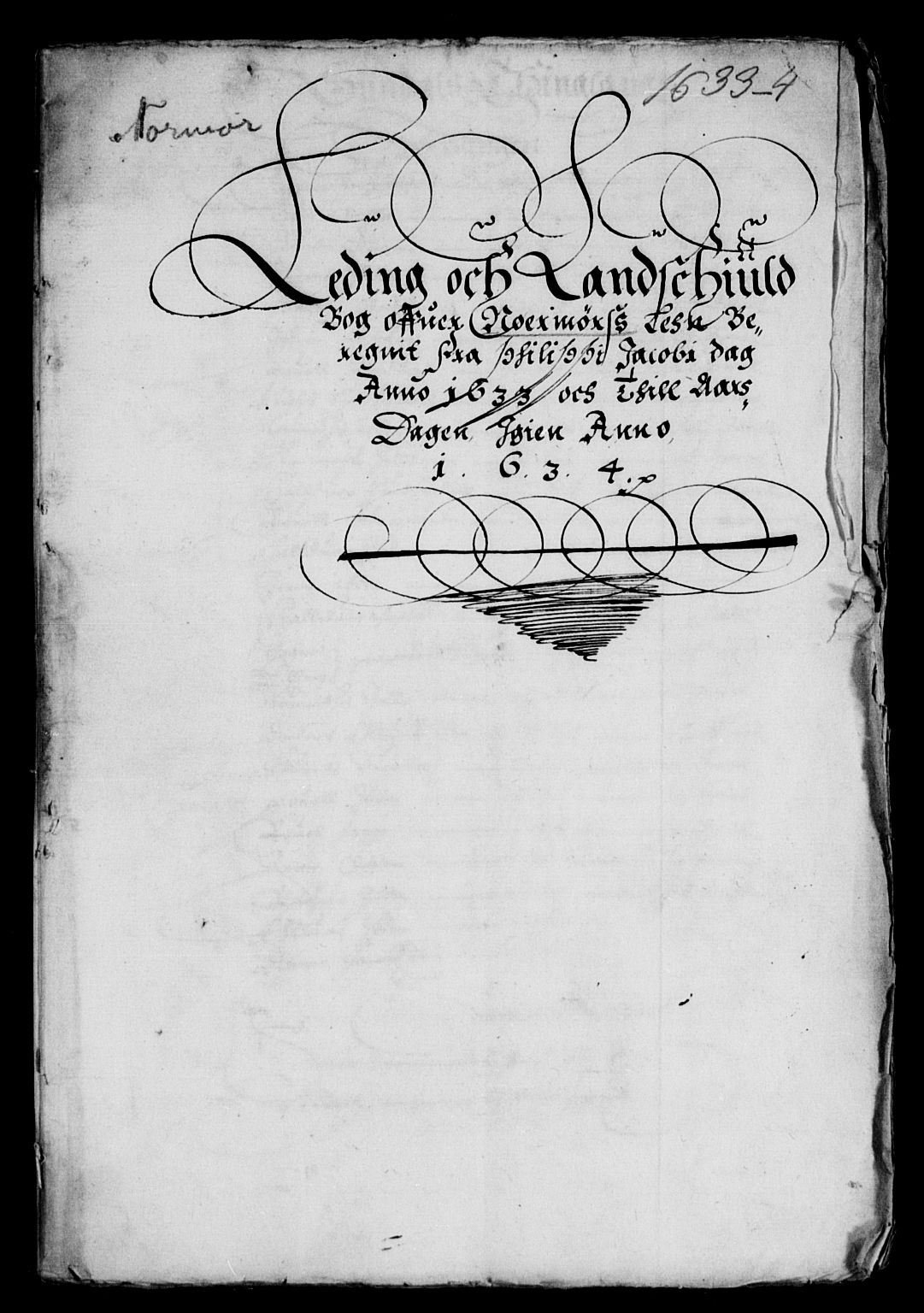 Rentekammeret inntil 1814, Reviderte regnskaper, Lensregnskaper, AV/RA-EA-5023/R/Rb/Rbw/L0052: Trondheim len, 1633-1634