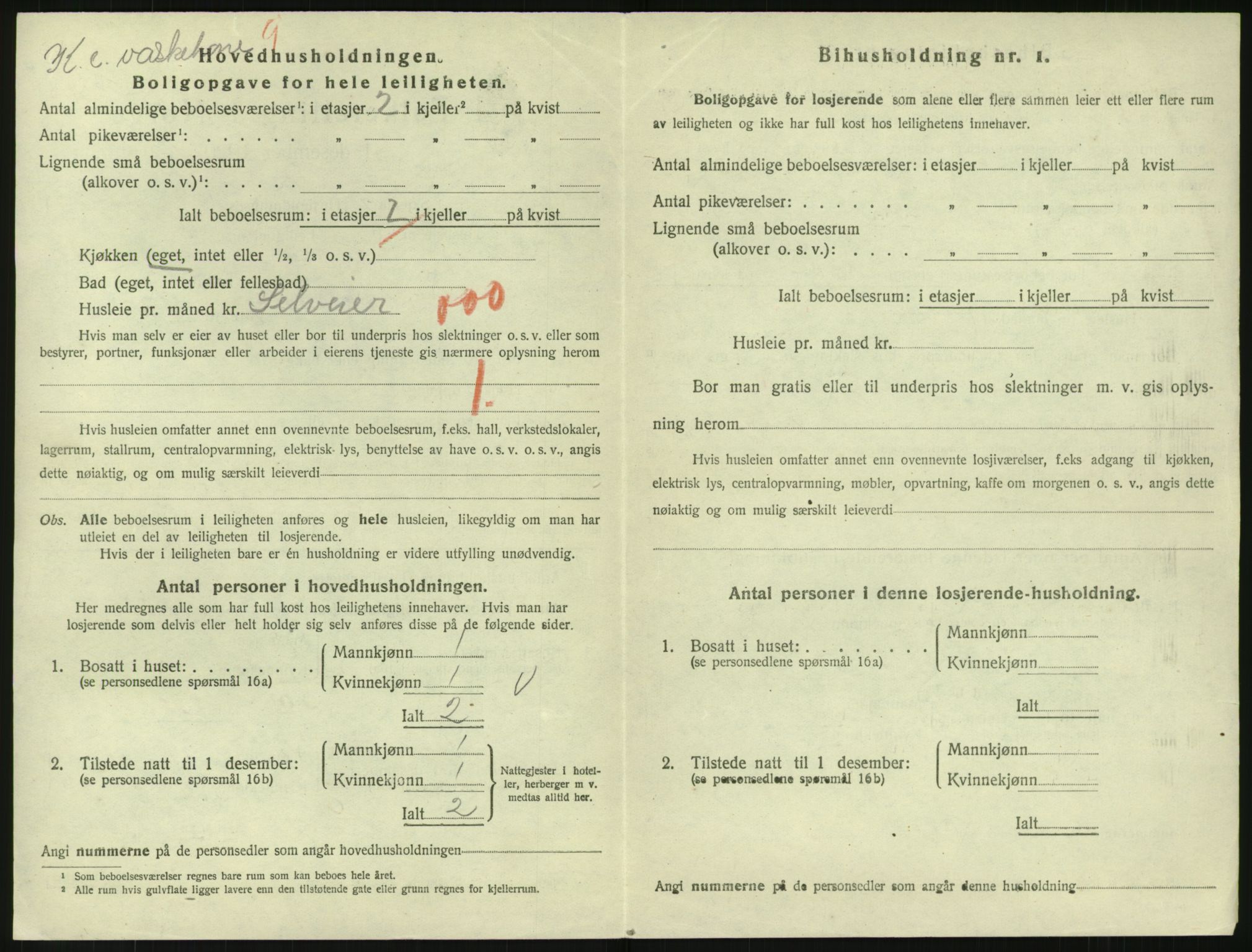 SAK, 1920 census for Arendal, 1920, p. 8087