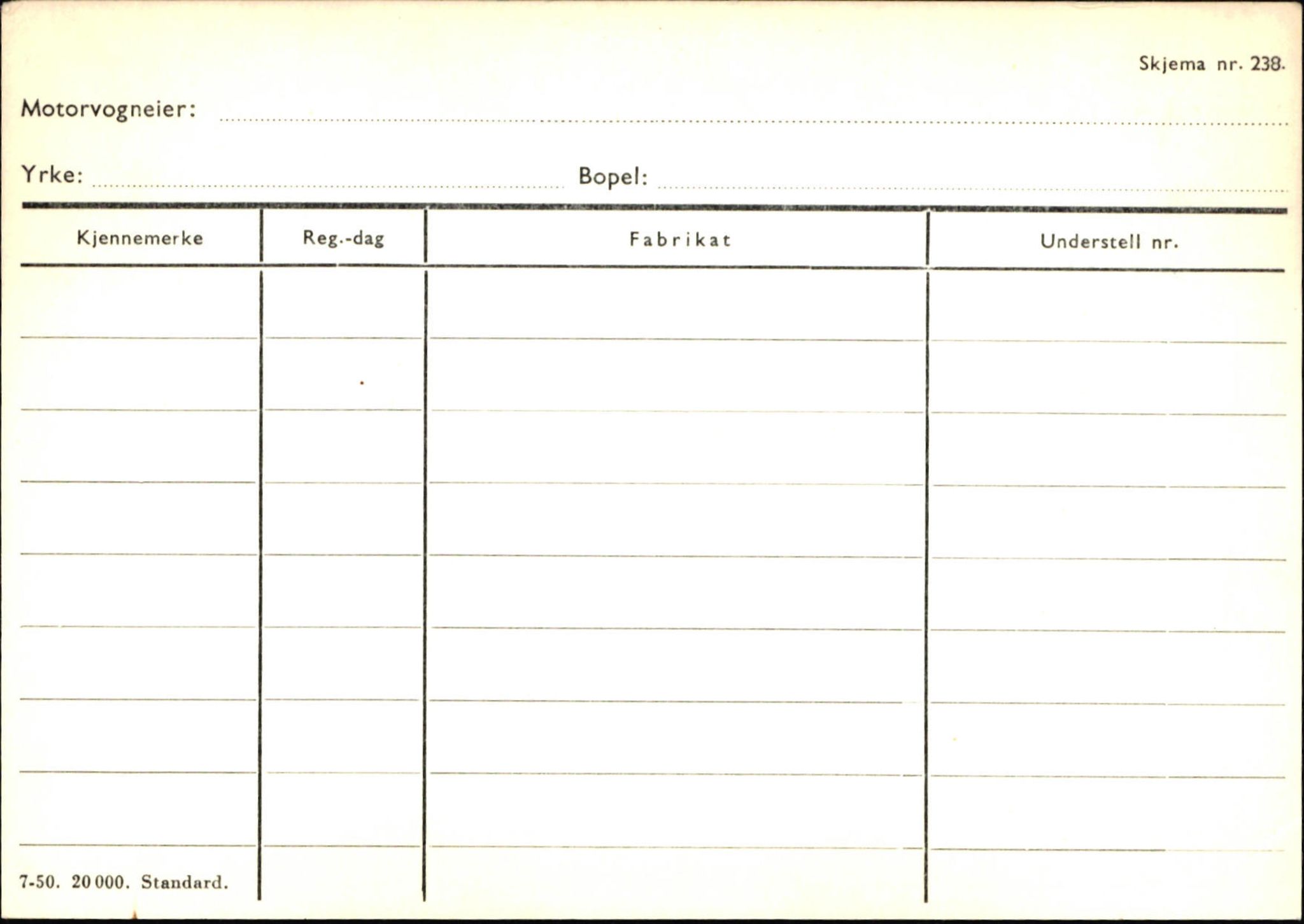 Statens vegvesen, Sogn og Fjordane vegkontor, SAB/A-5301/4/F/L0132: Eigarregister Askvoll A-Å. Balestrand A-Å, 1945-1975, p. 1009