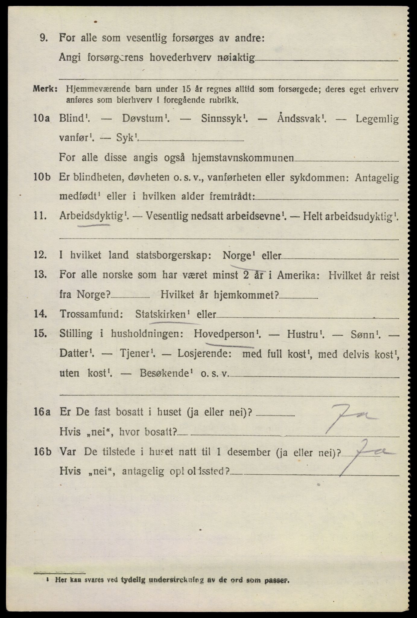 SAO, 1920 census for Gjerdrum, 1920, p. 3631